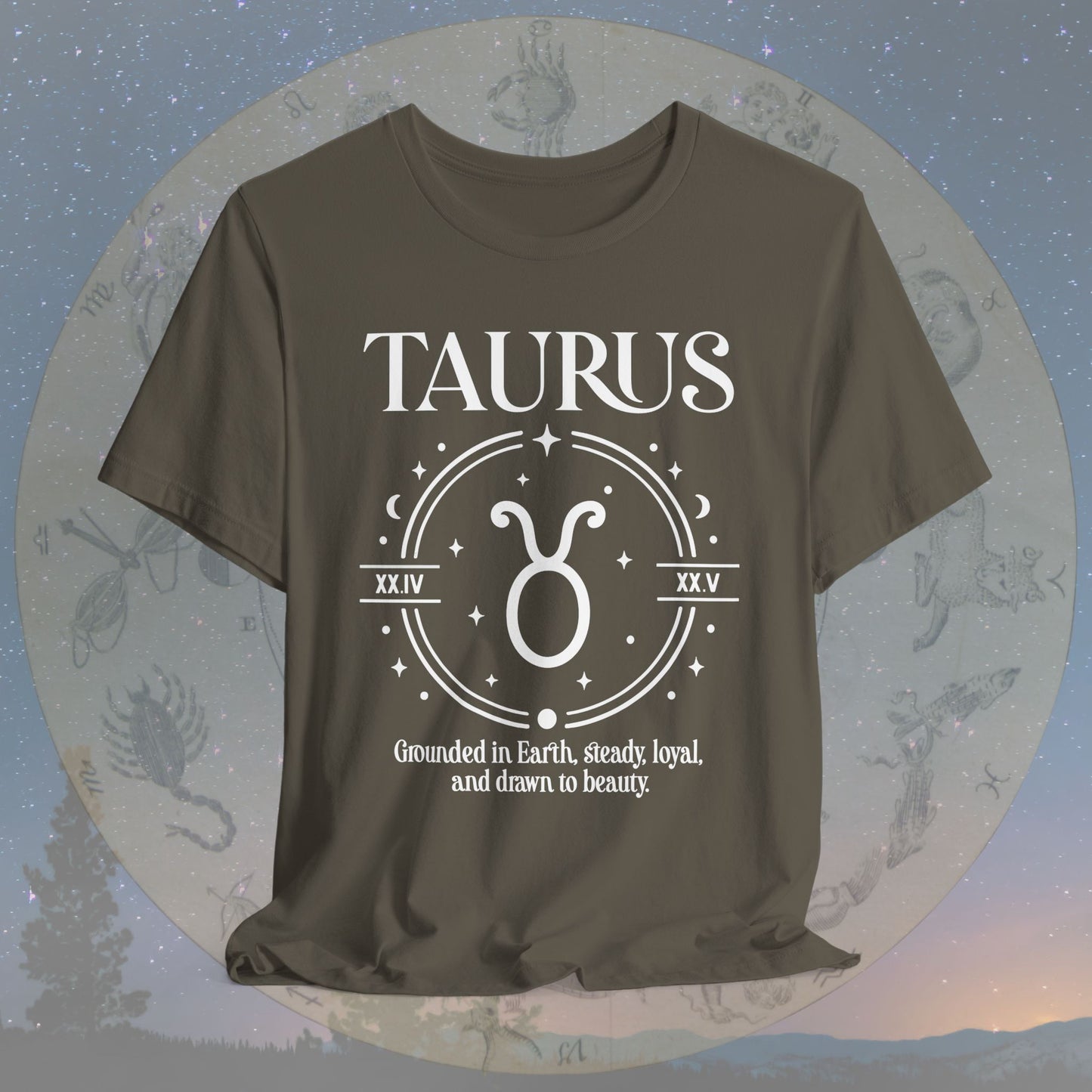 Classic Taurus Zodiac Sign T-Shirt