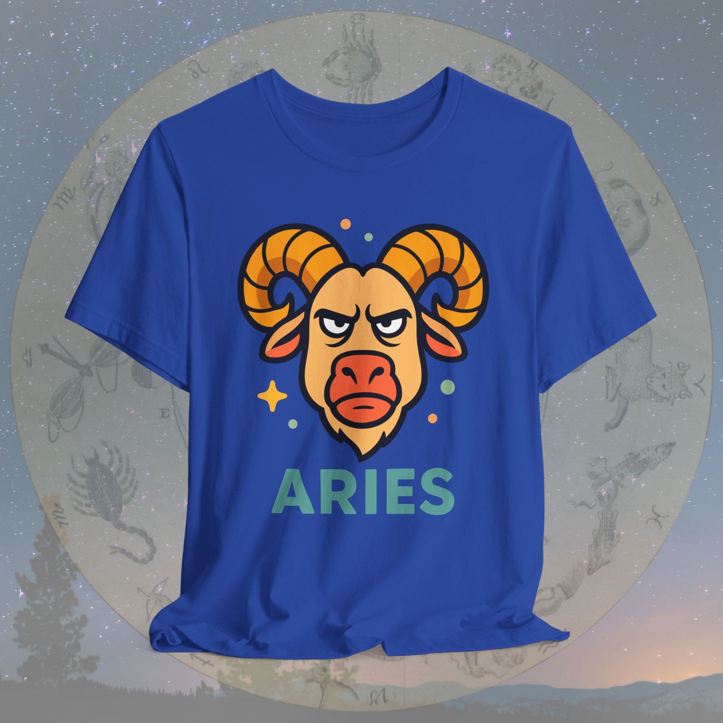 Determined Aries Zodiac Sign T-Shirt