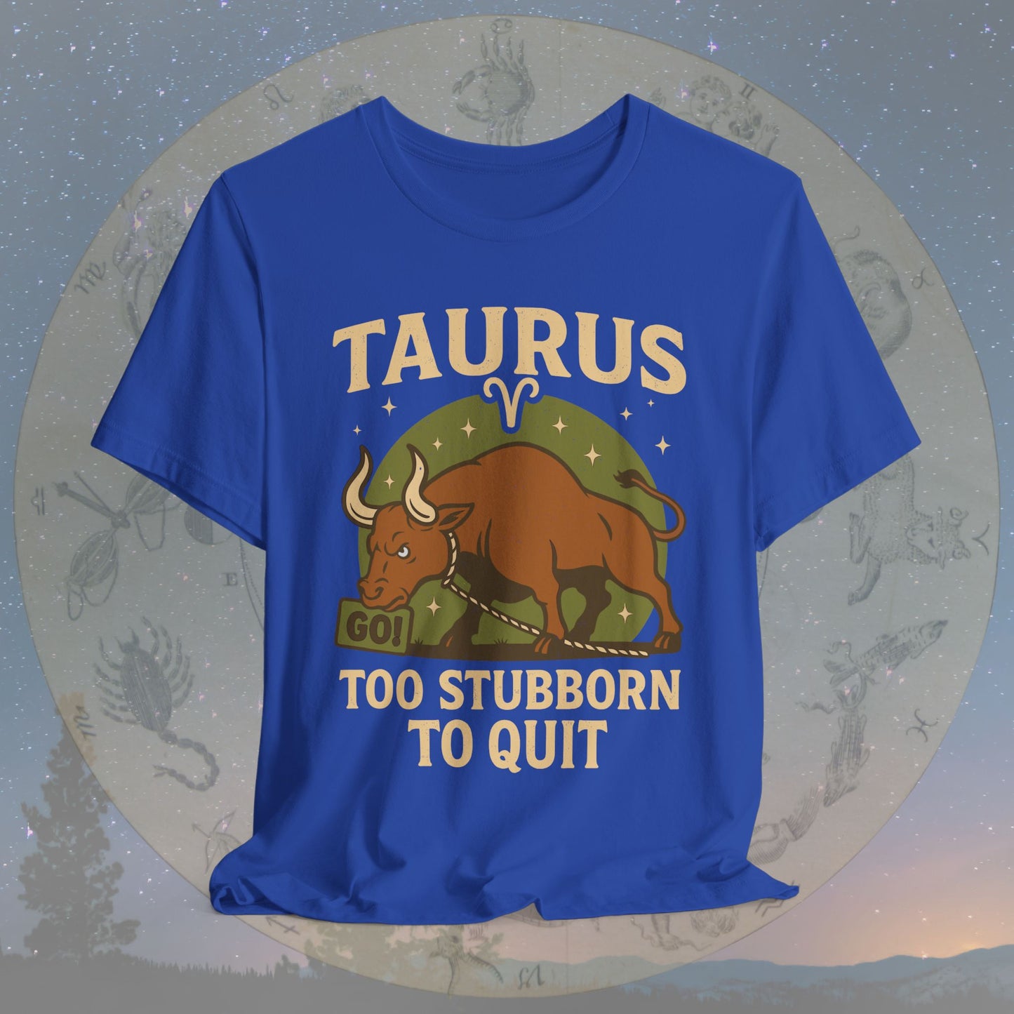 Funny Taurus Stubborn Spirit T-Shirt