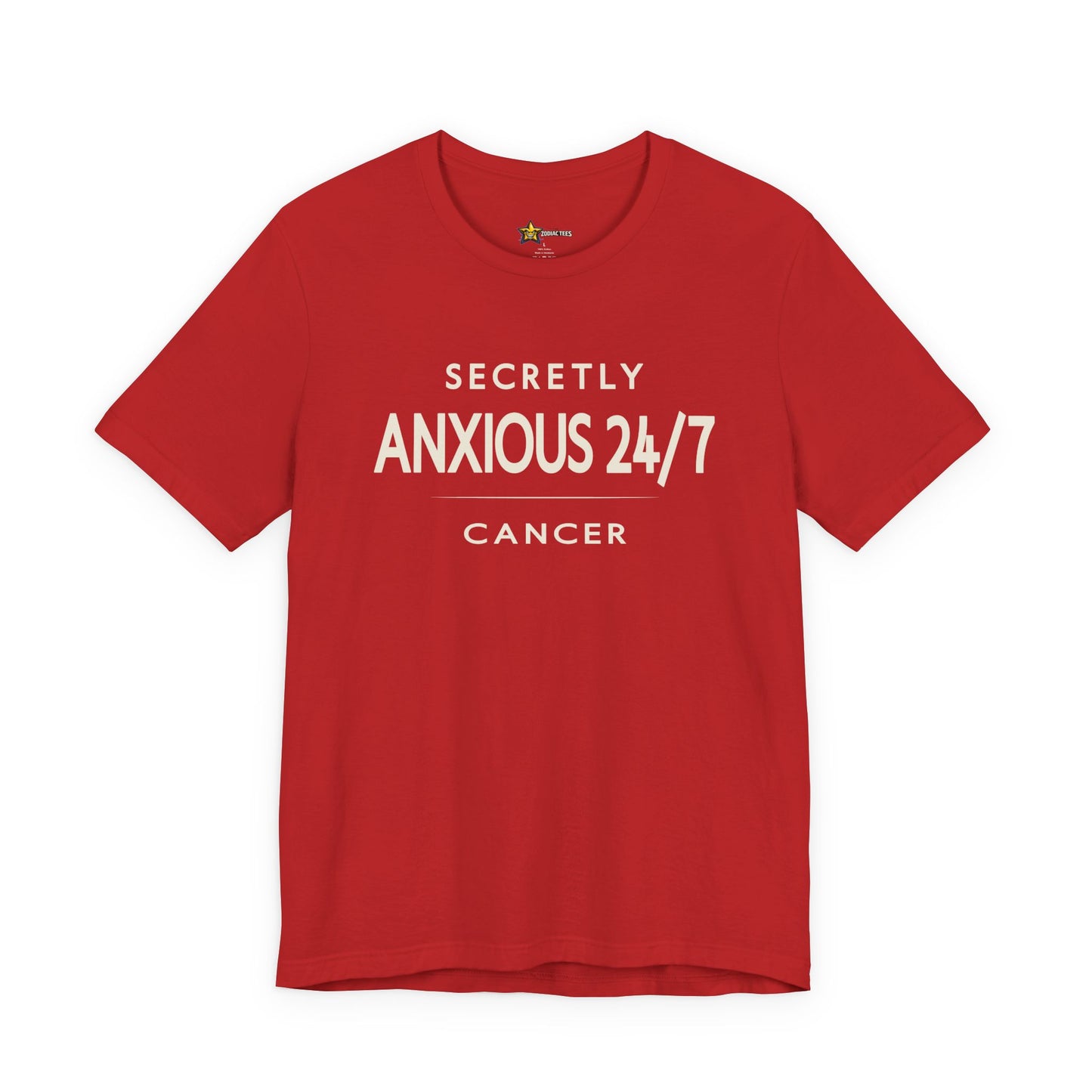 Cancer Clean Attitude T-Shirt – Secretly Anxious 24/7 Tee