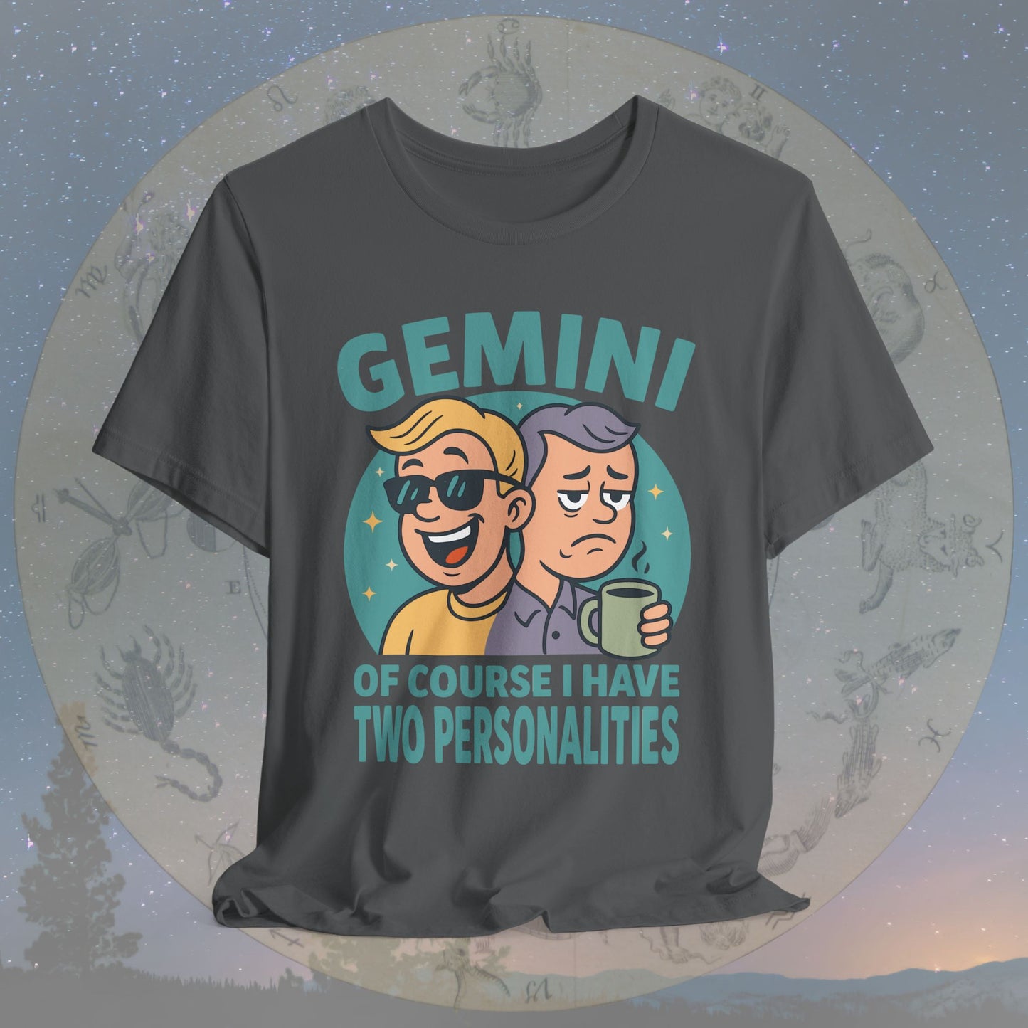 Funny Gemini Two Personalities T-Shirt