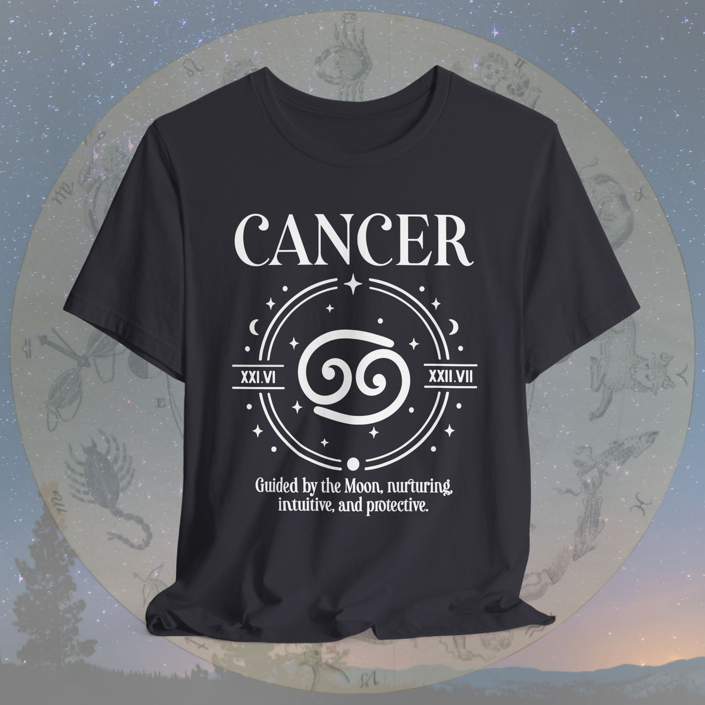 Classic Cancer Zodiac Sign T-Shirt