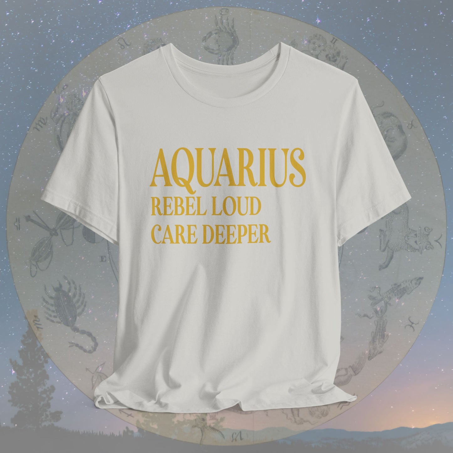 Aquarius Rebel Heart T-Shirt