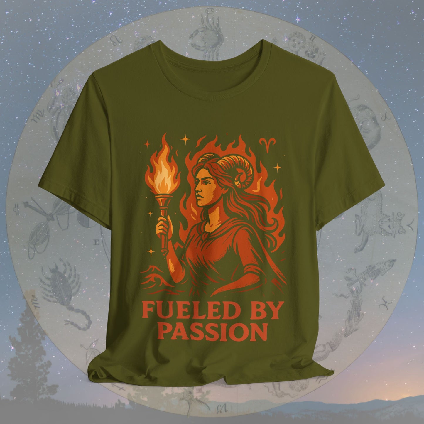 Fueled by Passion Aries T-Shirt