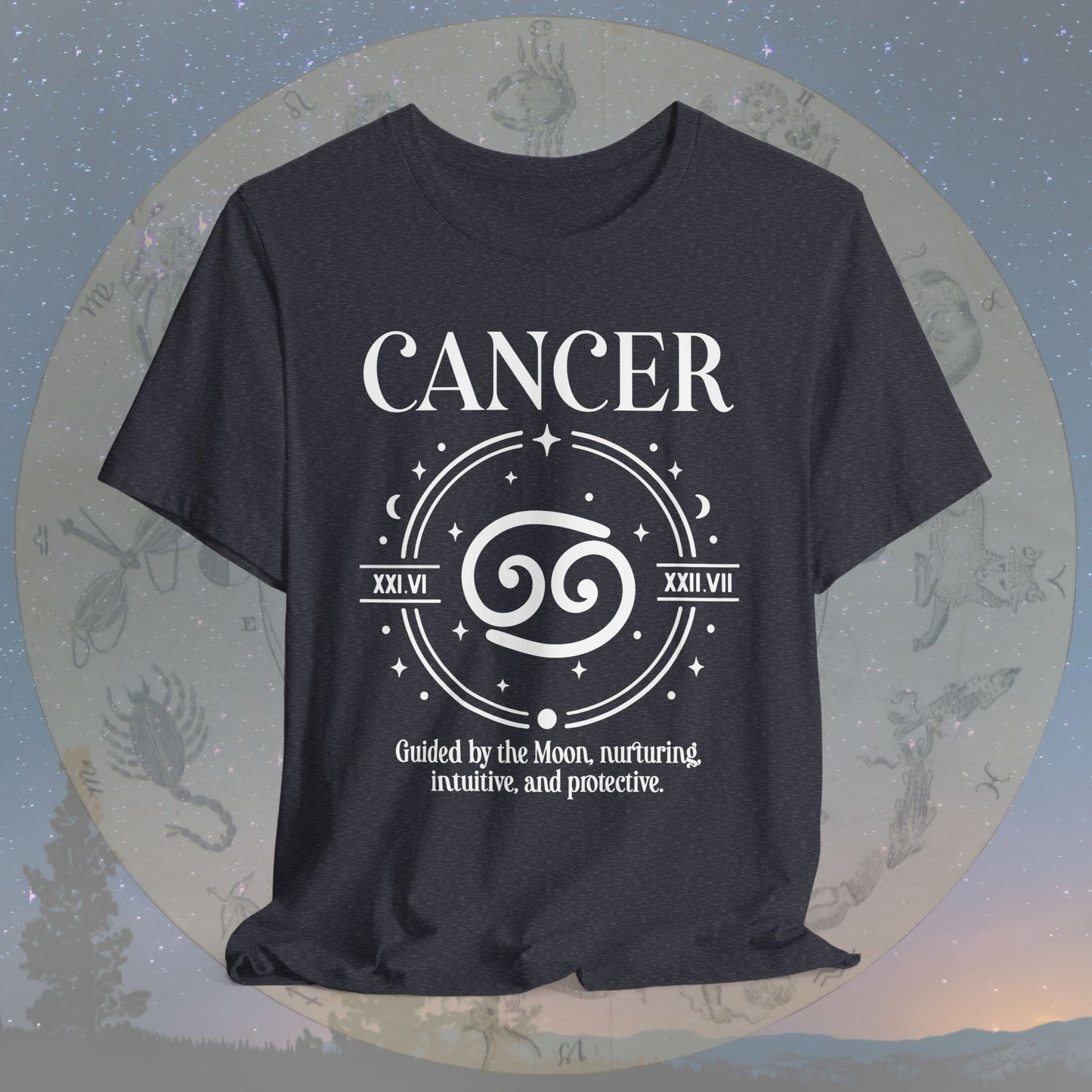 Classic Cancer Zodiac Sign T-Shirt