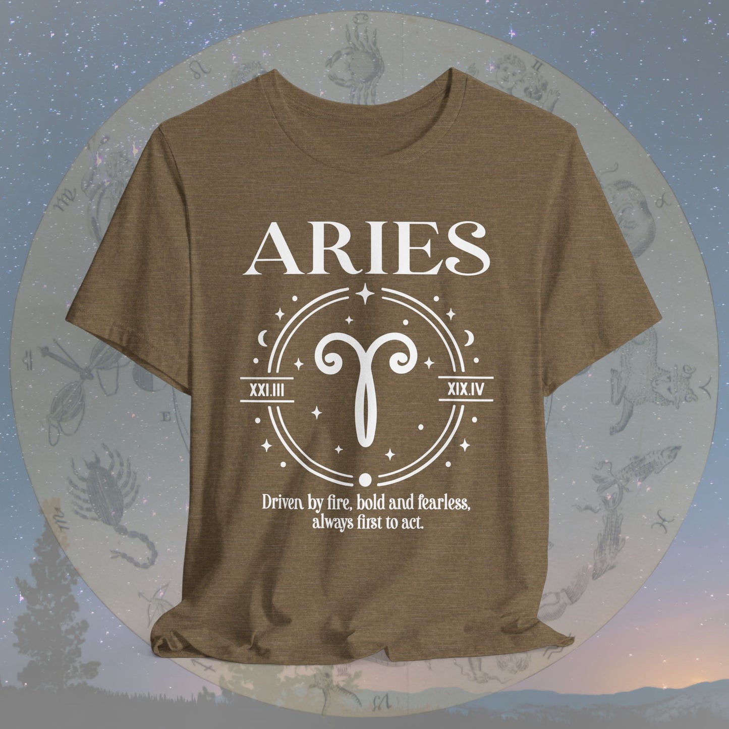 Classic Aries Zodiac Sign T-Shirt