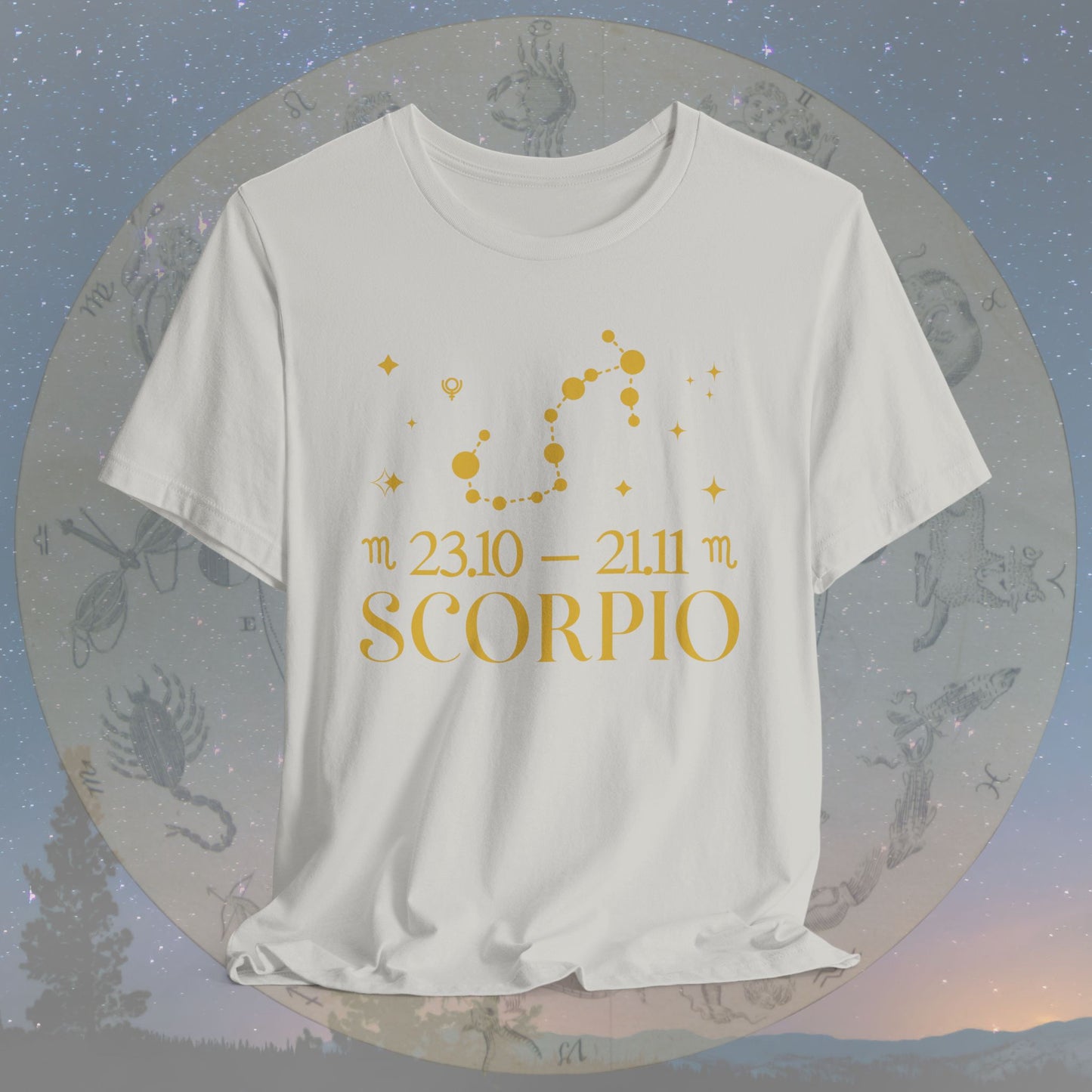 Scorpio Star Constellation Zodiac T-Shirt