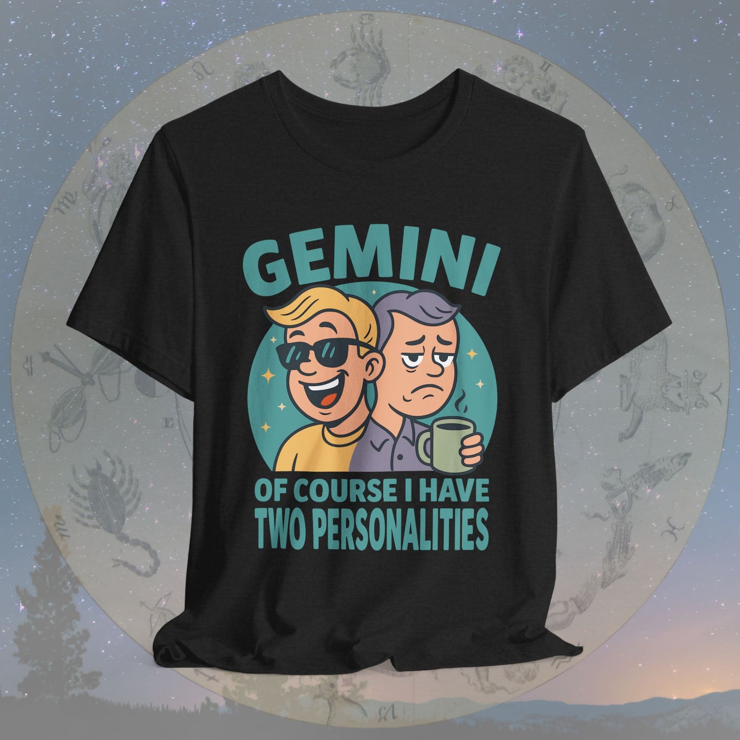 Funny Gemini Two Personalities T-Shirt