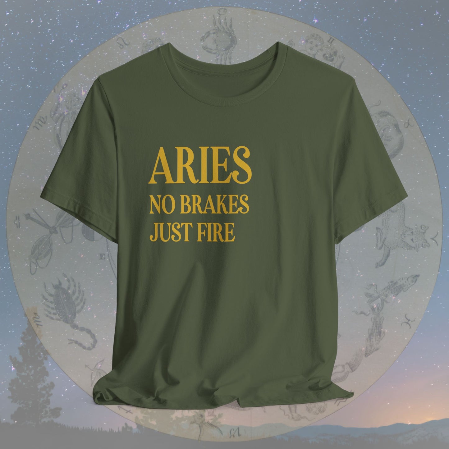 Aries Fire Mode T-Shirt