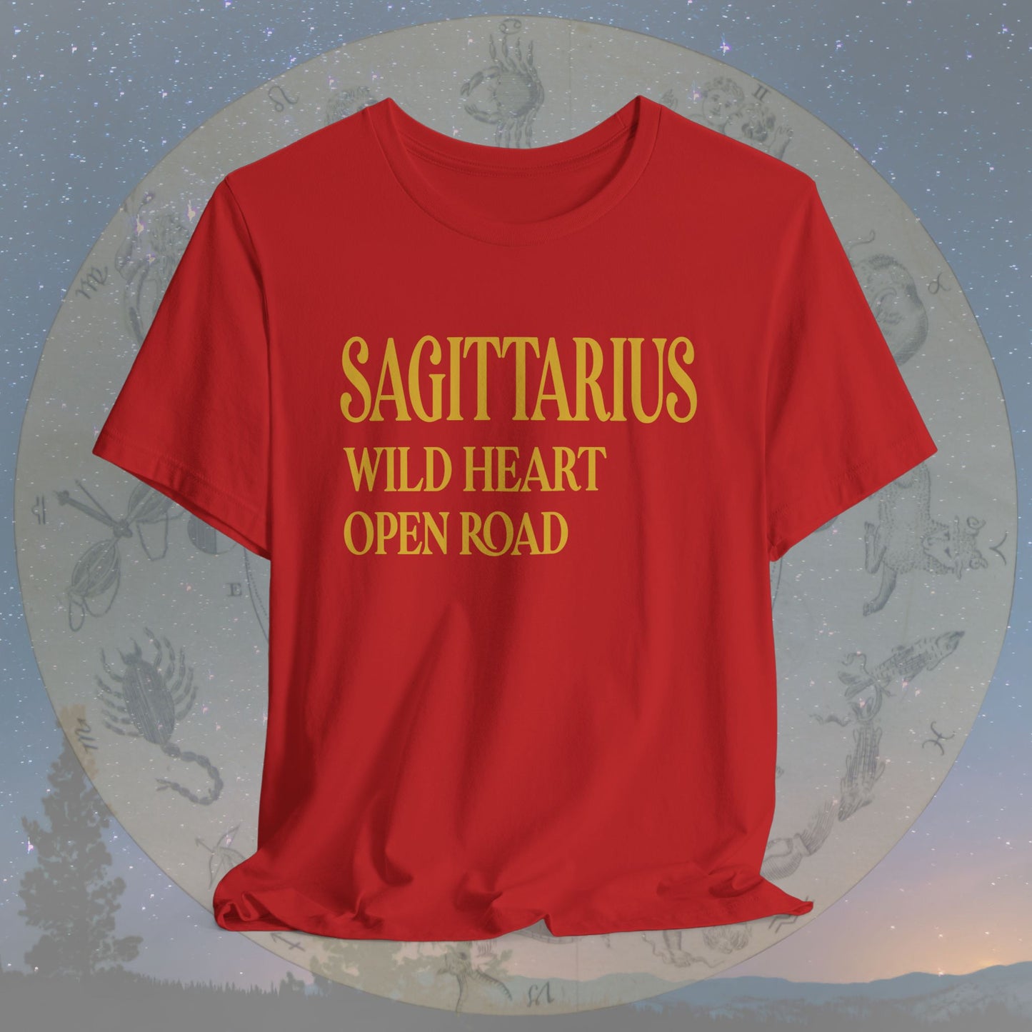 Sagittarius Wild Heart T-Shirt