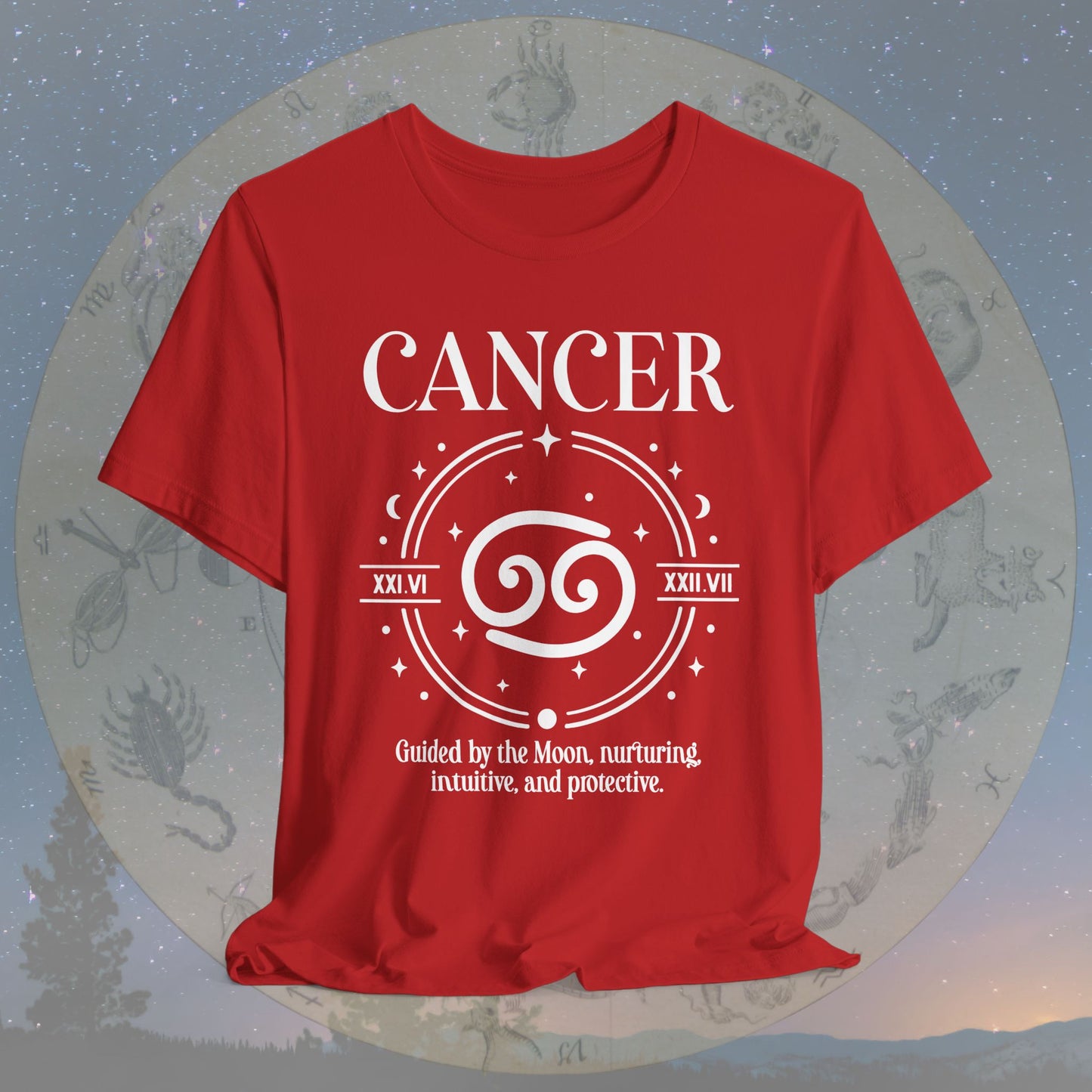 Classic Cancer Zodiac Sign T-Shirt