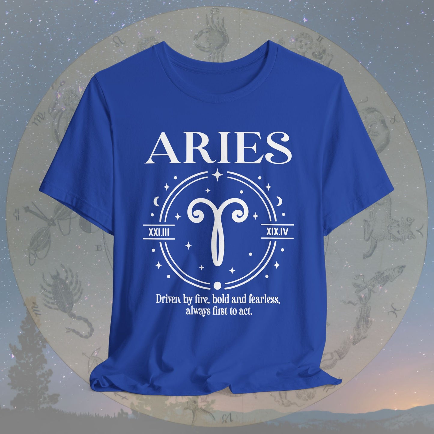 Classic Aries Zodiac Sign T-Shirt