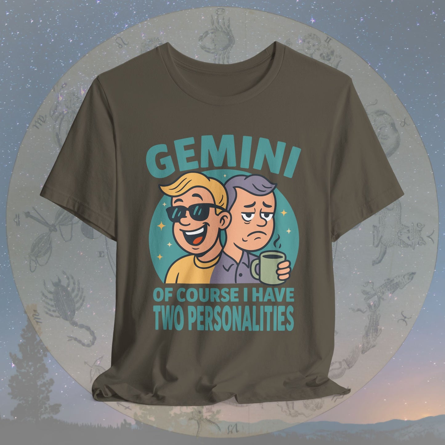 Funny Gemini Two Personalities T-Shirt