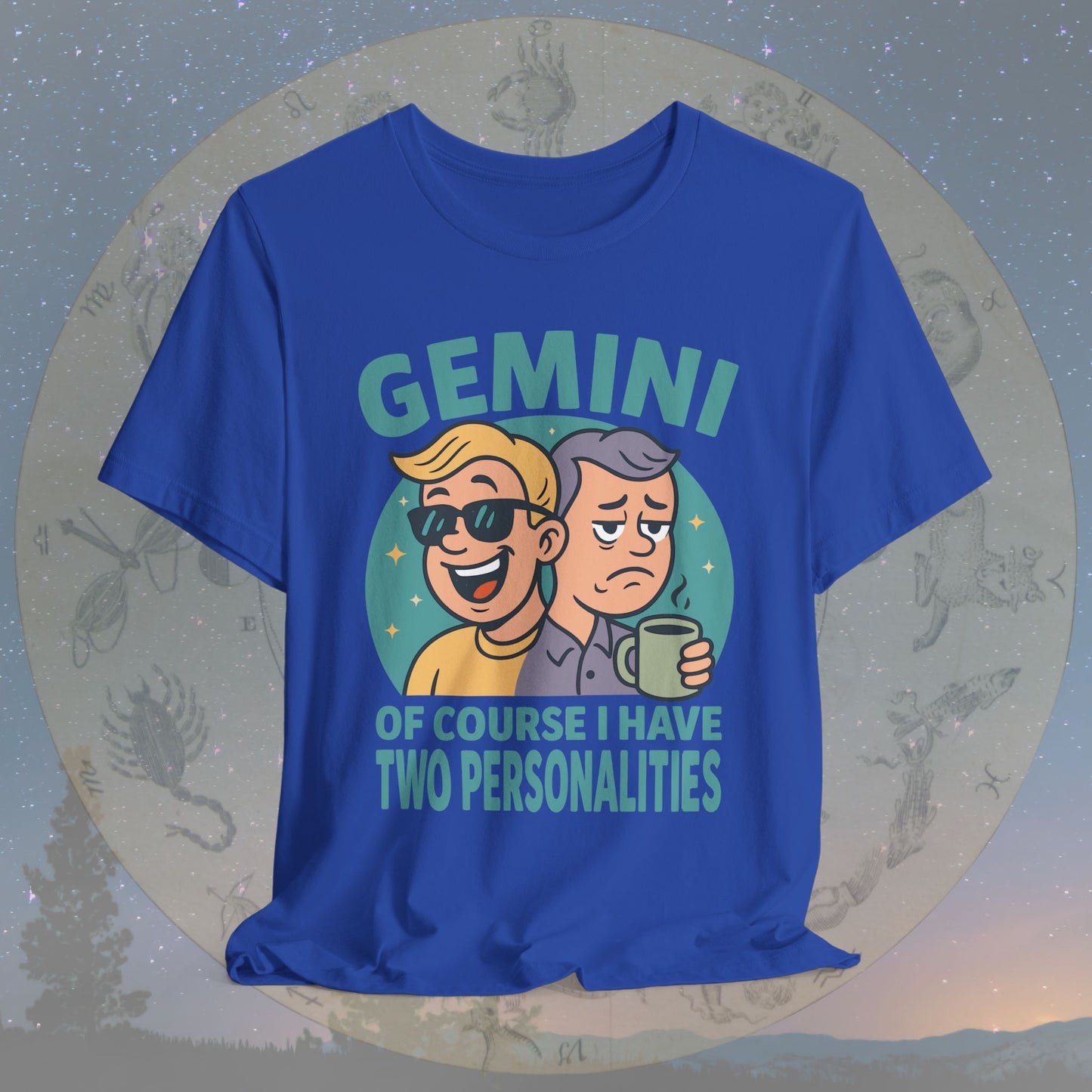 Funny Gemini Two Personalities T-Shirt