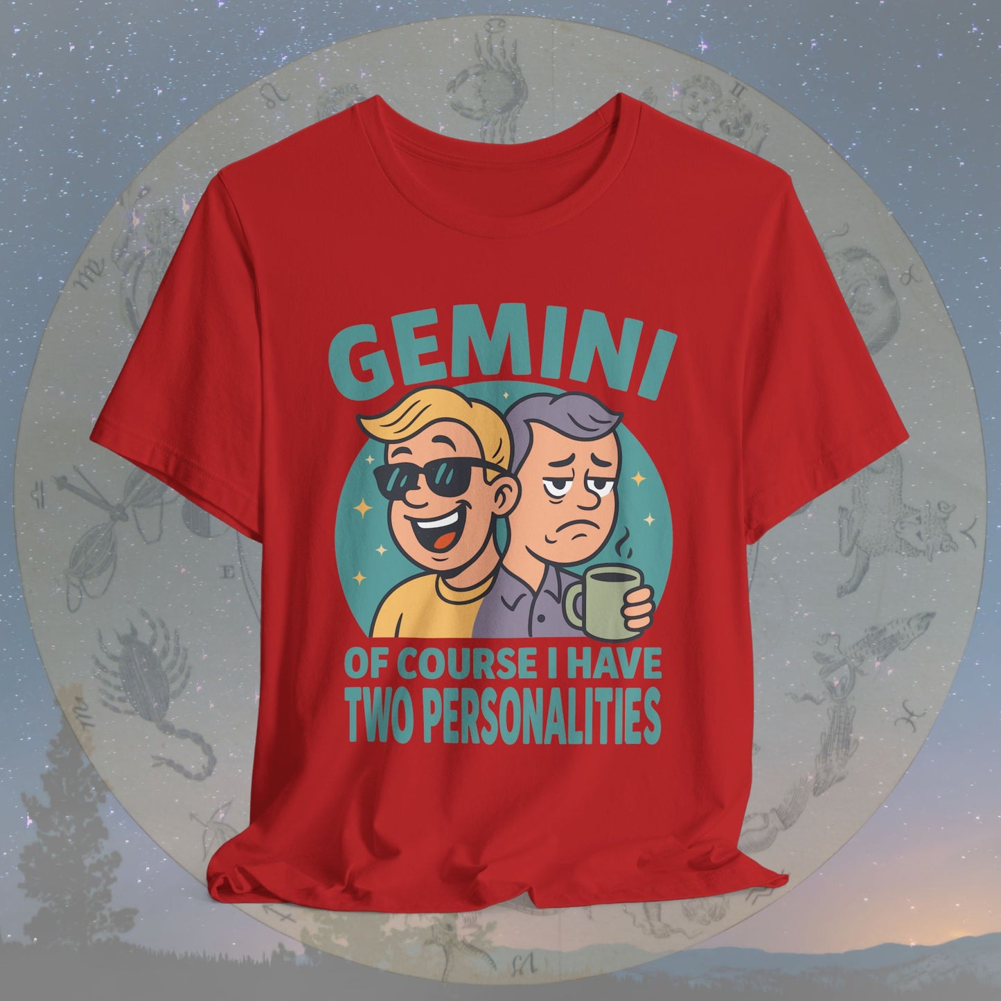 Funny Gemini Two Personalities T-Shirt