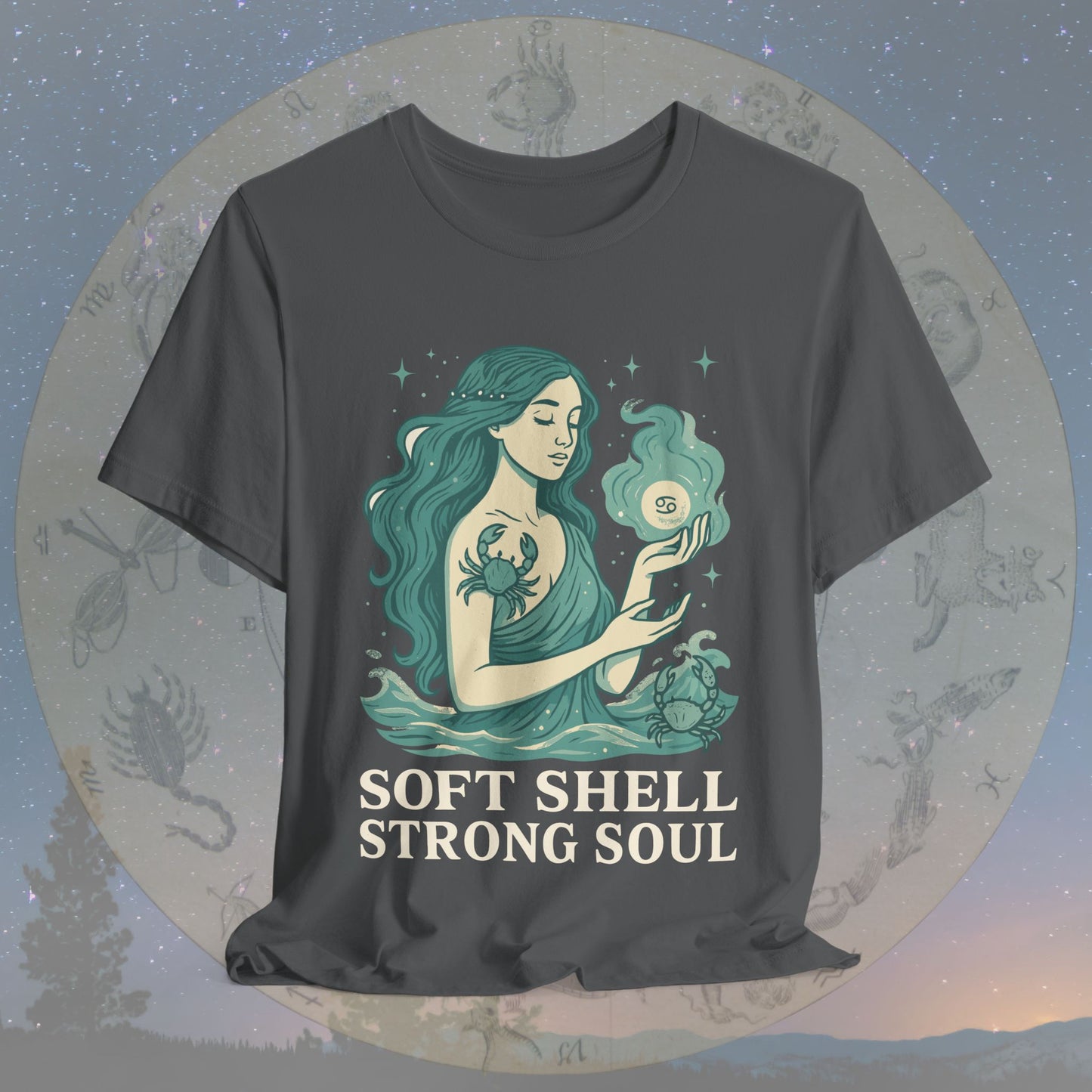 Soft Shell Strong Soul Cancer T-Shirt