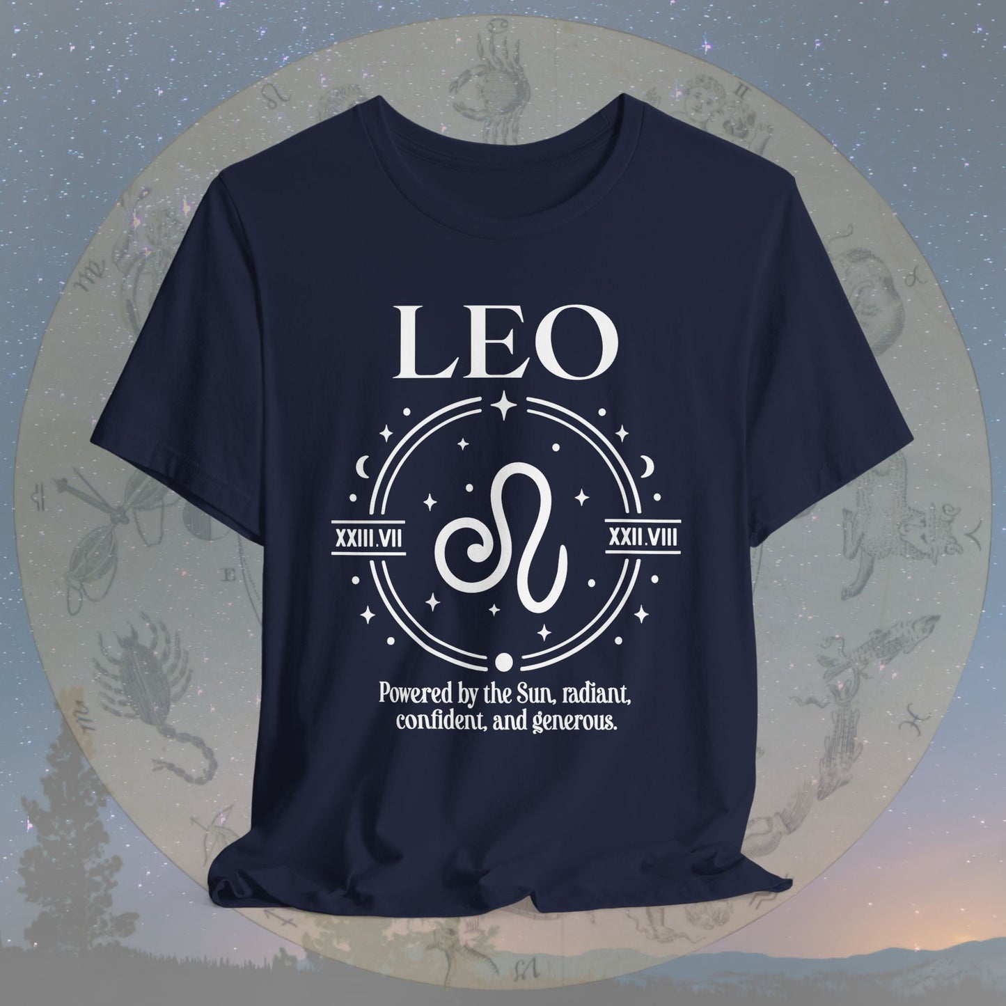 Classic Leo Zodiac Sign T-Shirt