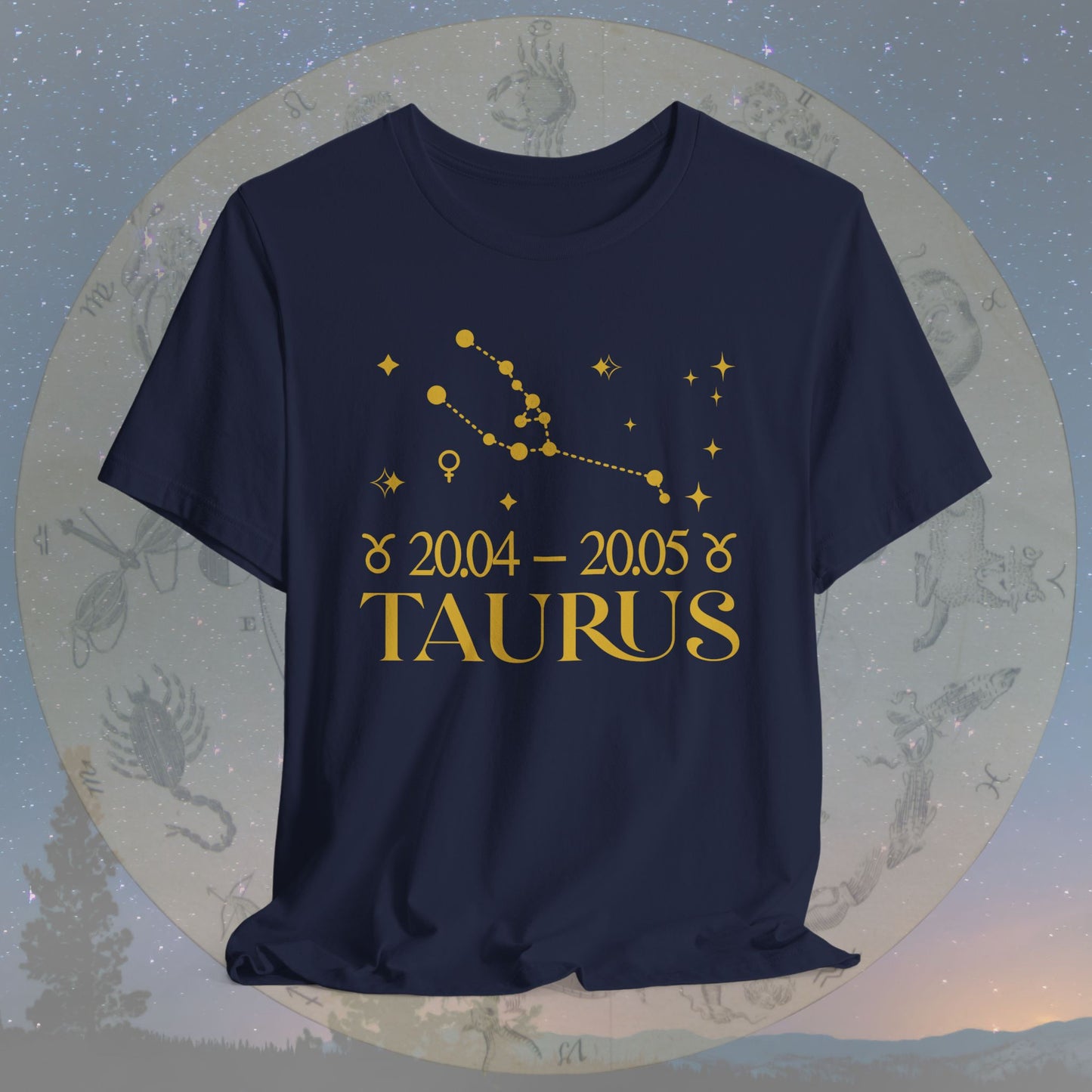 Taurus Star Constellation Zodiac T-Shirt