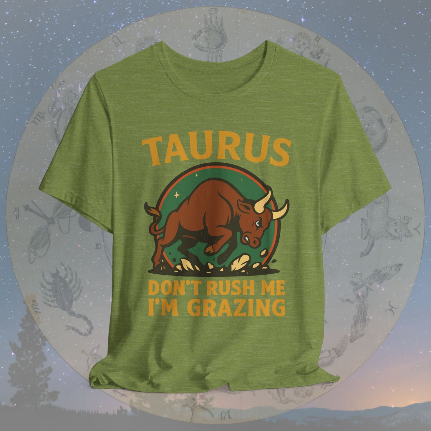 Fierce Taurus Grazing Mode T-Shirt