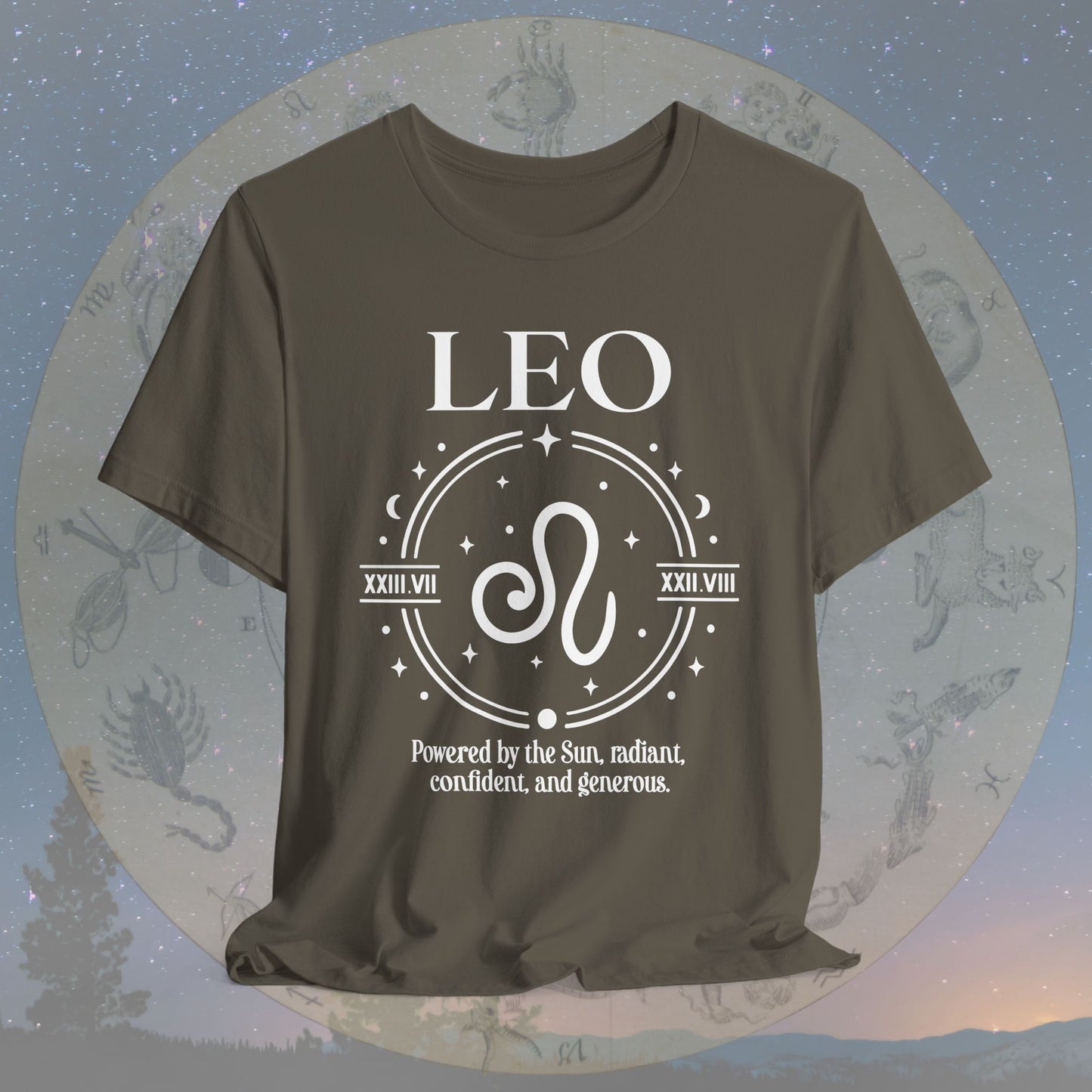 Classic Leo Zodiac Sign T-Shirt