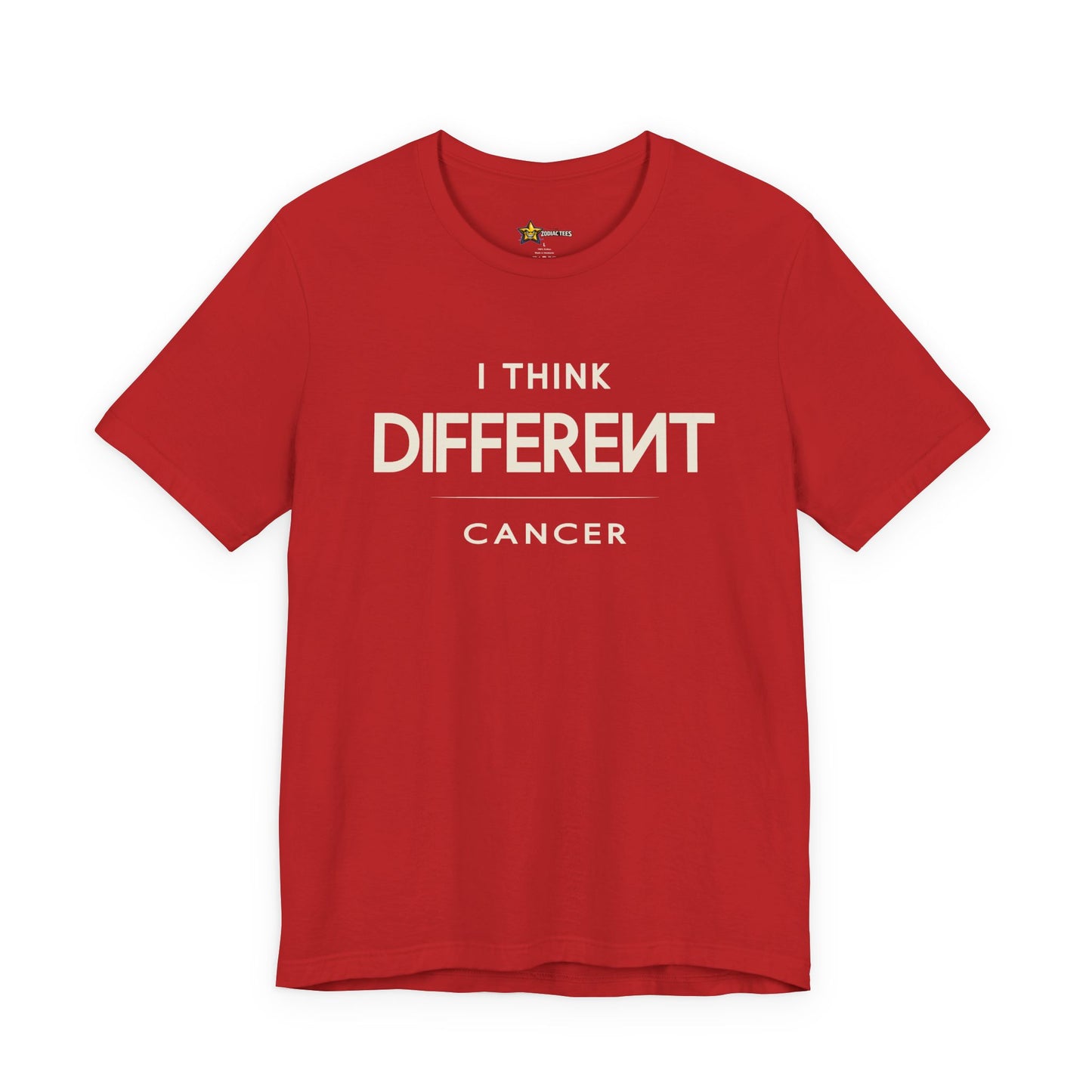 Cancer Minimal Attitude T-Shirt – I Think Different Mindset Tee