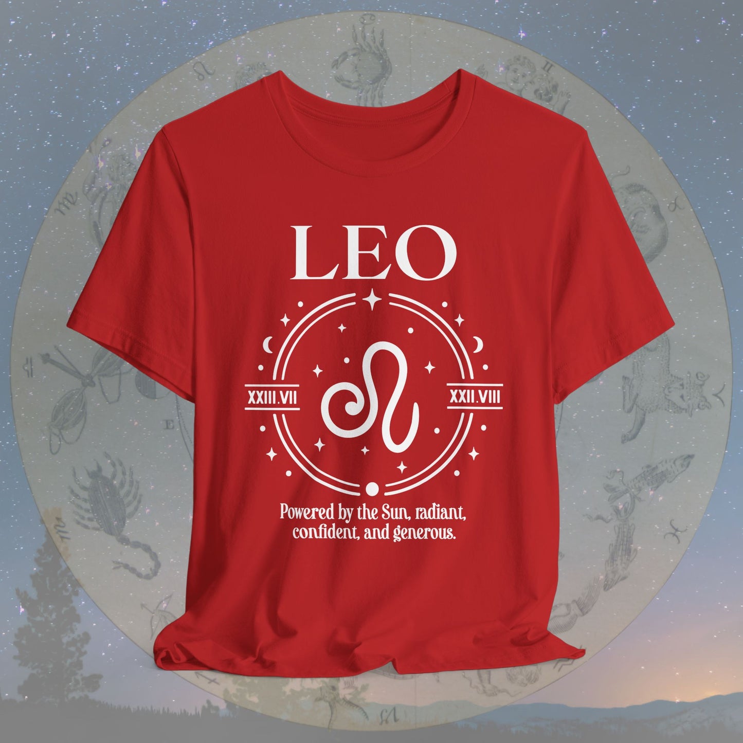 Classic Leo Zodiac Sign T-Shirt