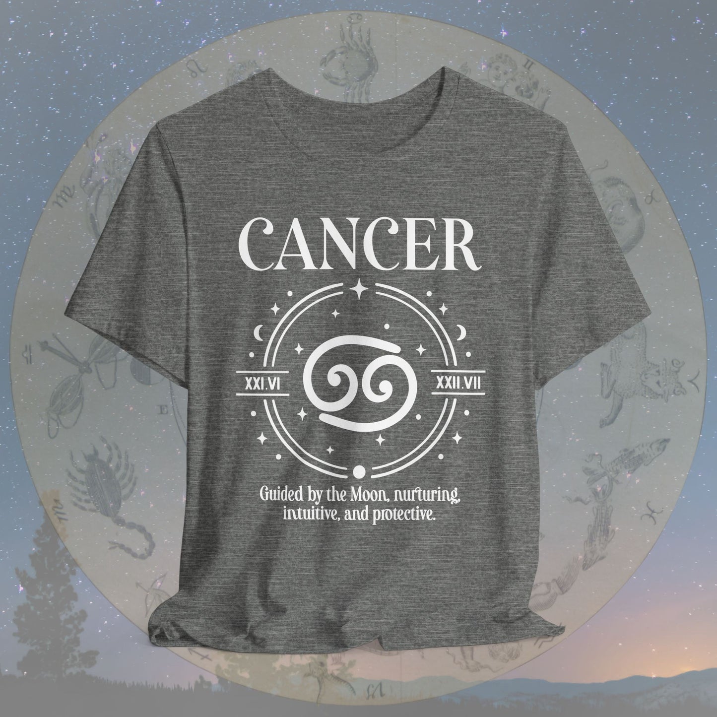 Classic Cancer Zodiac Sign T-Shirt
