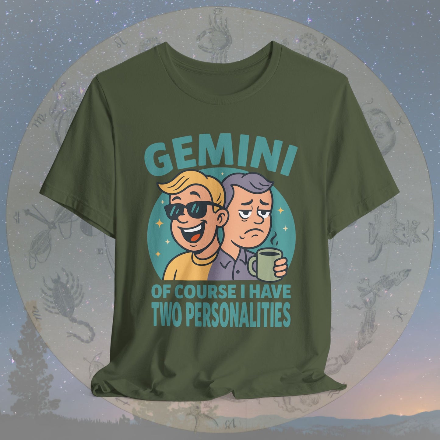 Funny Gemini Two Personalities T-Shirt