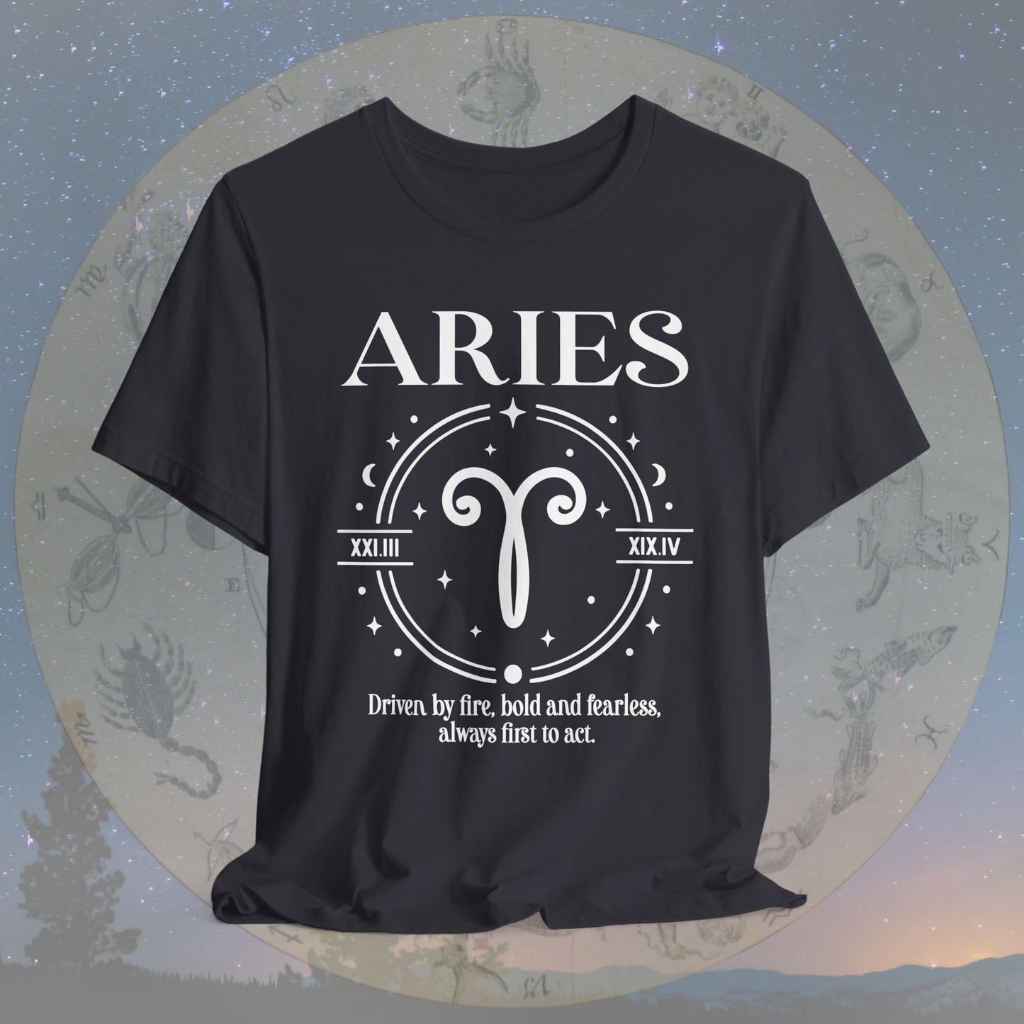 Classic Aries Zodiac Sign T-Shirt