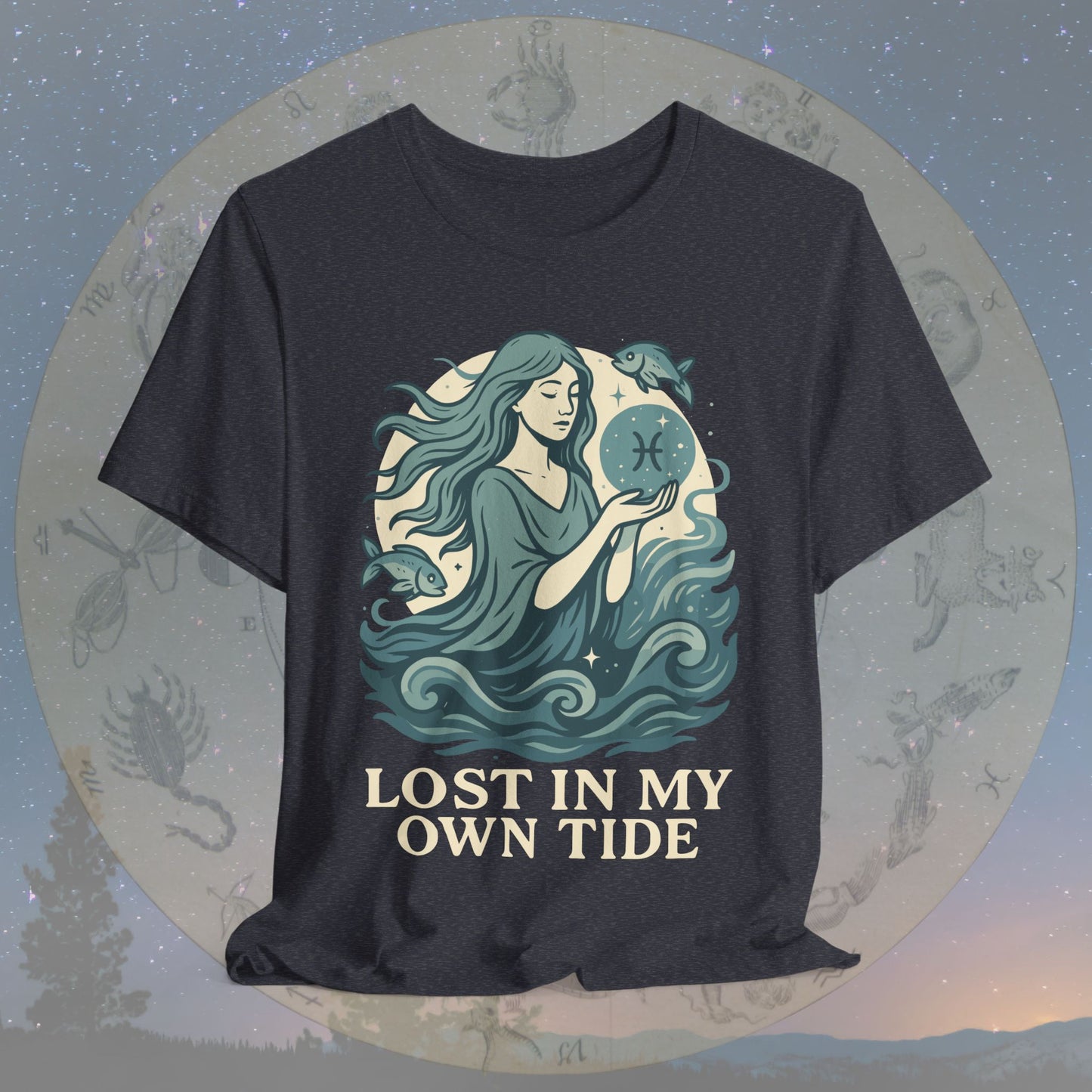 Dreamy Pisces Lost in My Own Tide T-Shirt