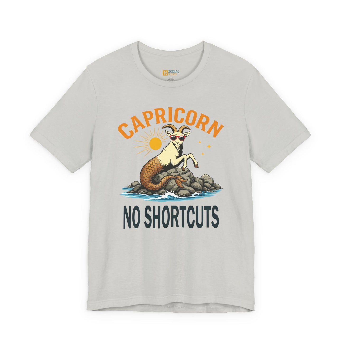 Capricorn No Shortcuts T-Shirt – Sea Goat Energy Tee