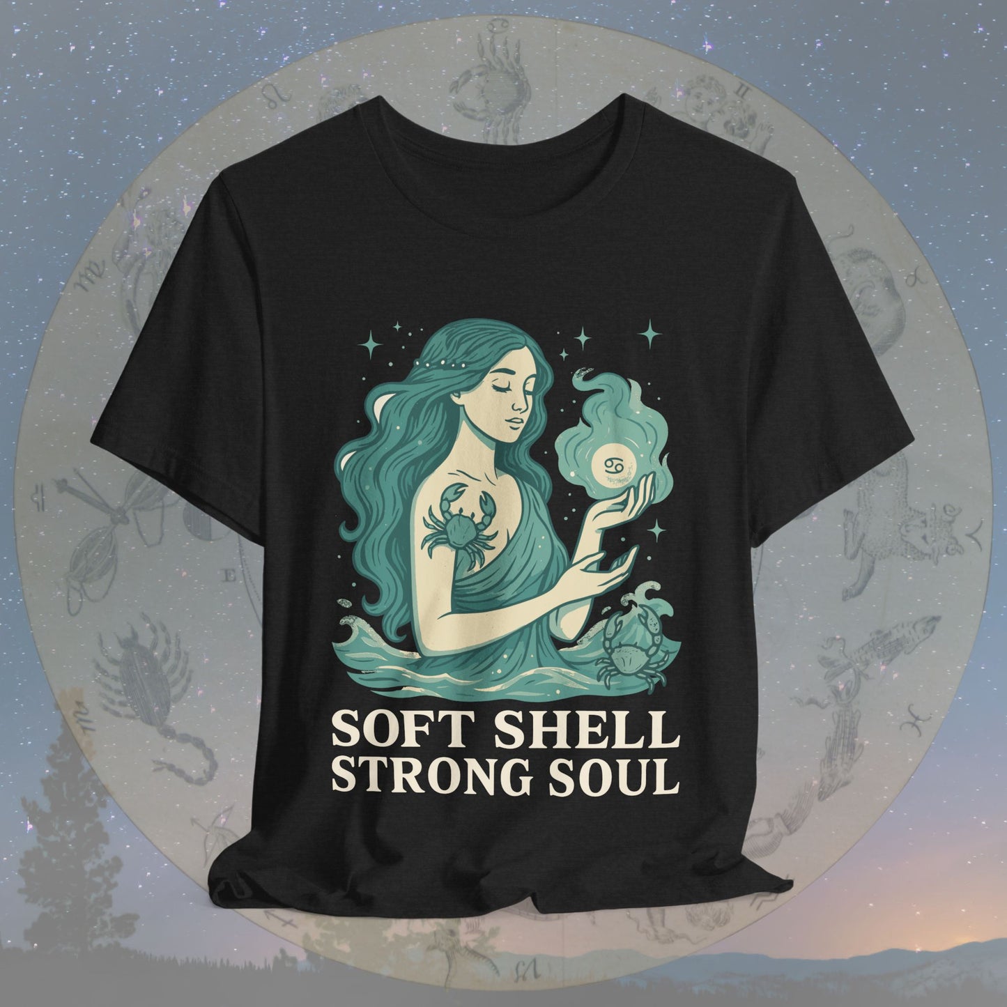 Soft Shell Strong Soul Cancer T-Shirt