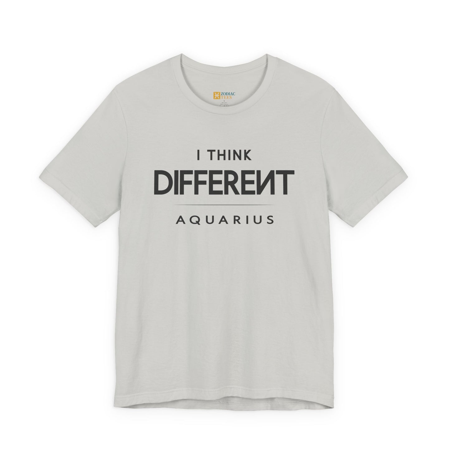 Aquarius I Think Different T-Shirt – Independent Zodiac Mindset Tee