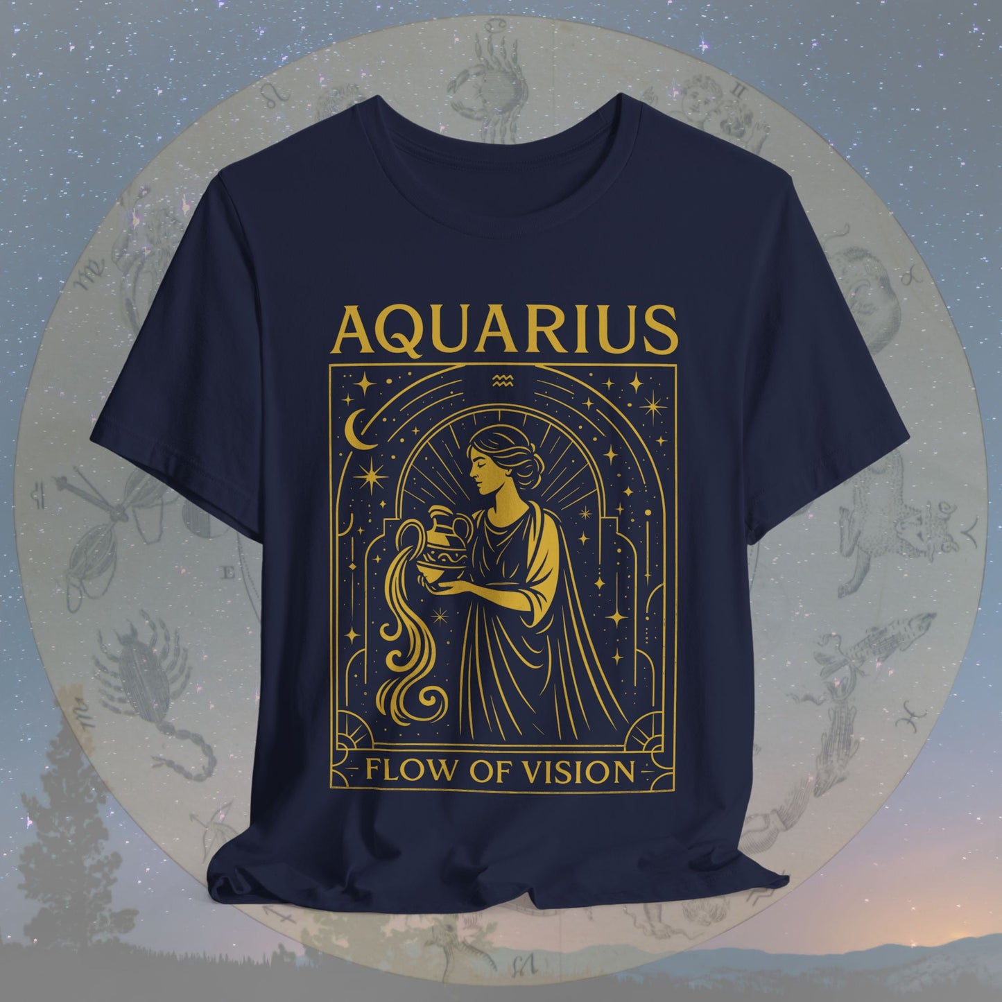 Visionary Flow of Vision Aquarius T-Shirt