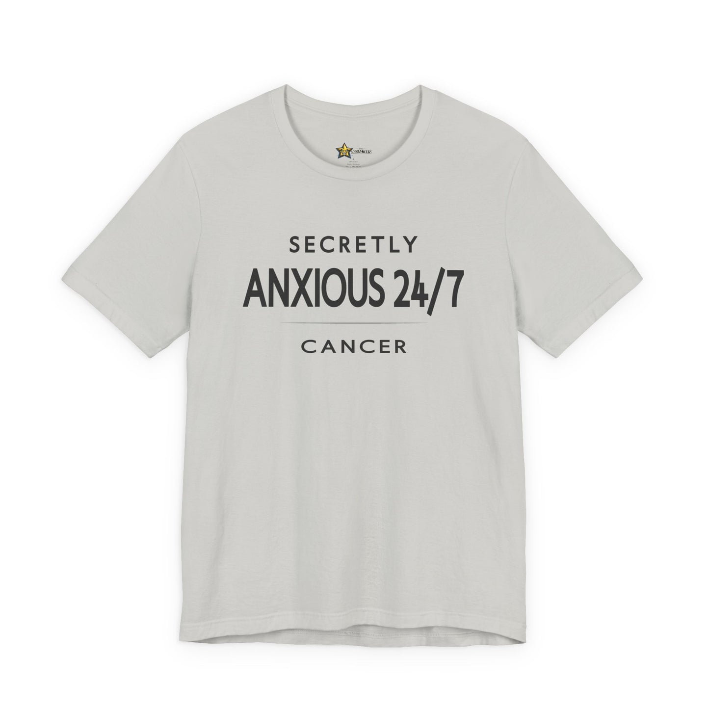 Cancer Clean Attitude T-Shirt – Secretly Anxious 24/7 Tee