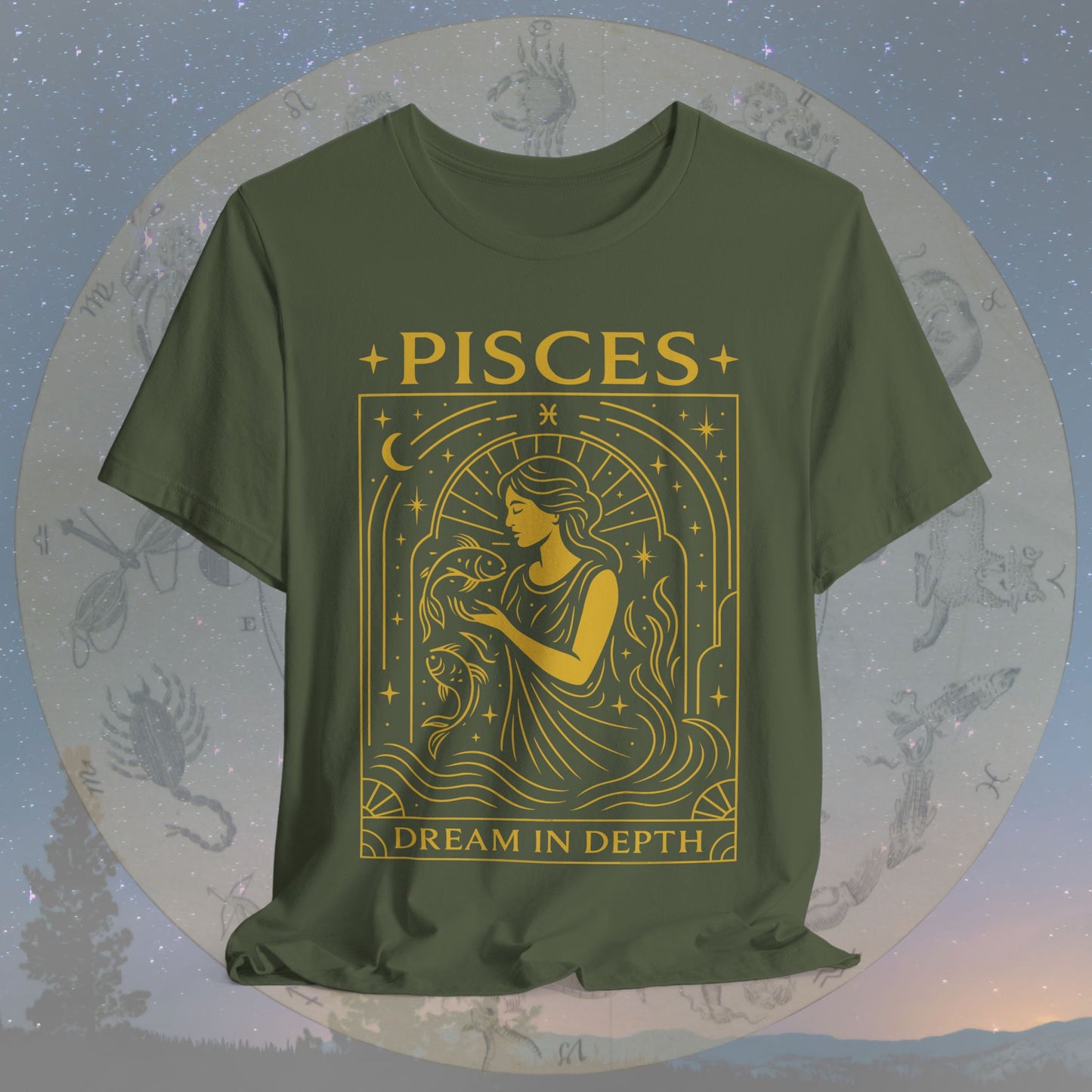 Mystic Dream in Depth Pisces T-Shirt