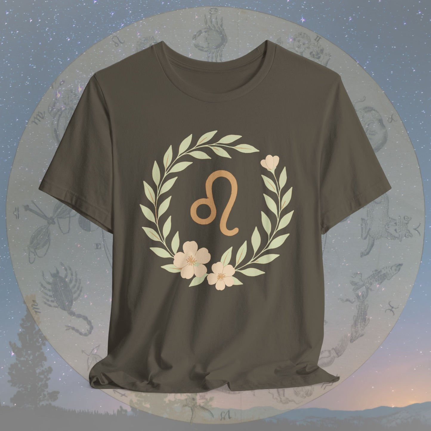 Radiant Golden Soul Leo T-Shirt