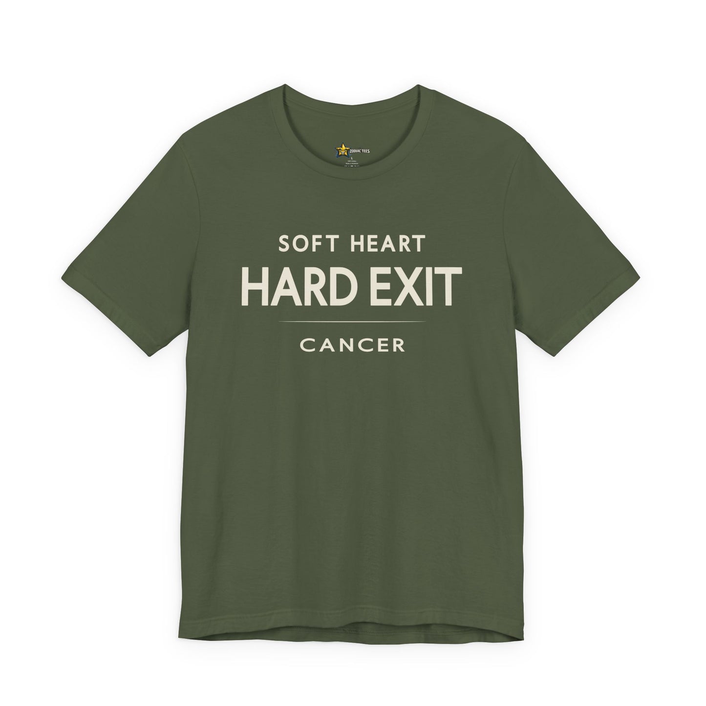 Cancer Soft Heart Hard Exit T-Shirt