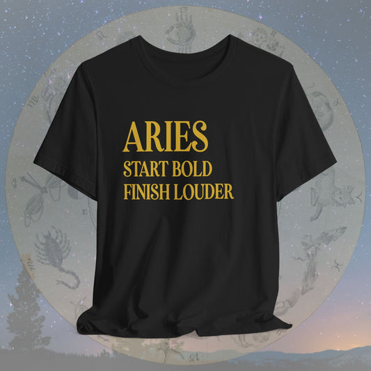 Aries Bold Finish T-Shirt
