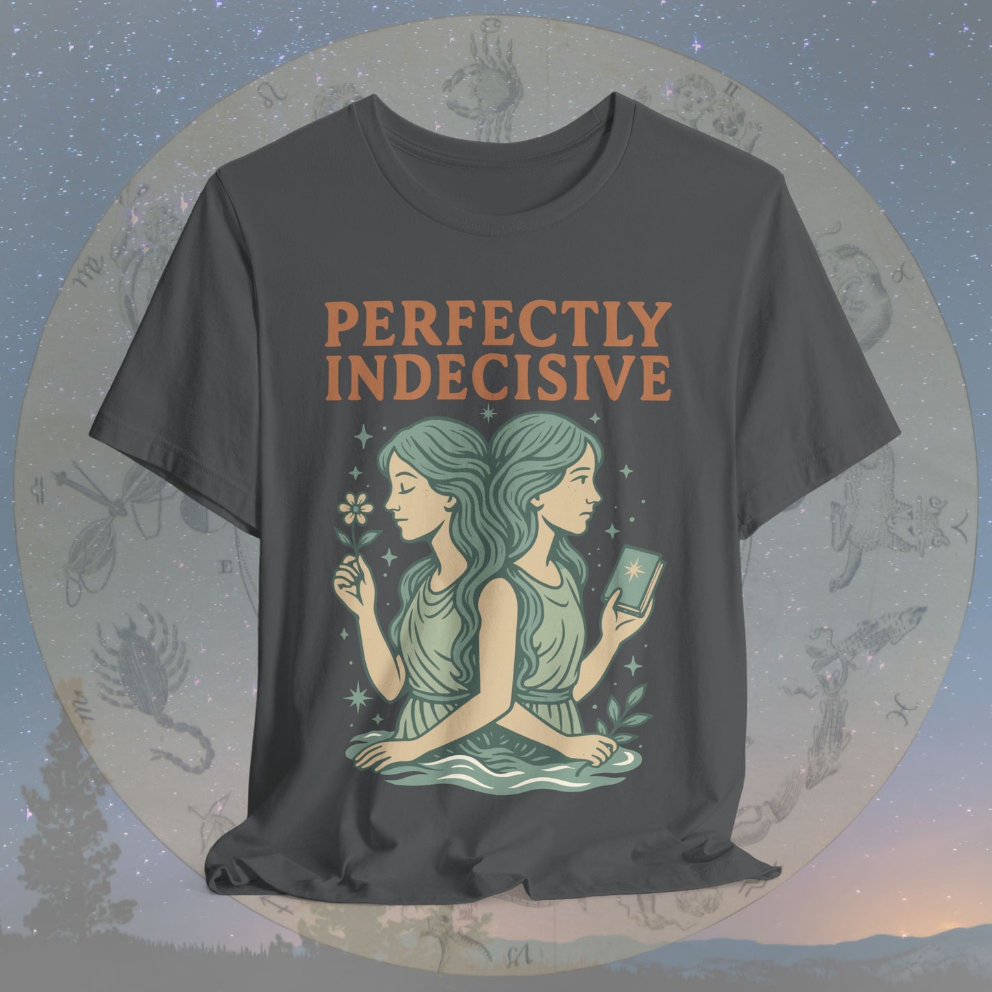 Charming Perfectly Indecisive Gemini T-Shirt