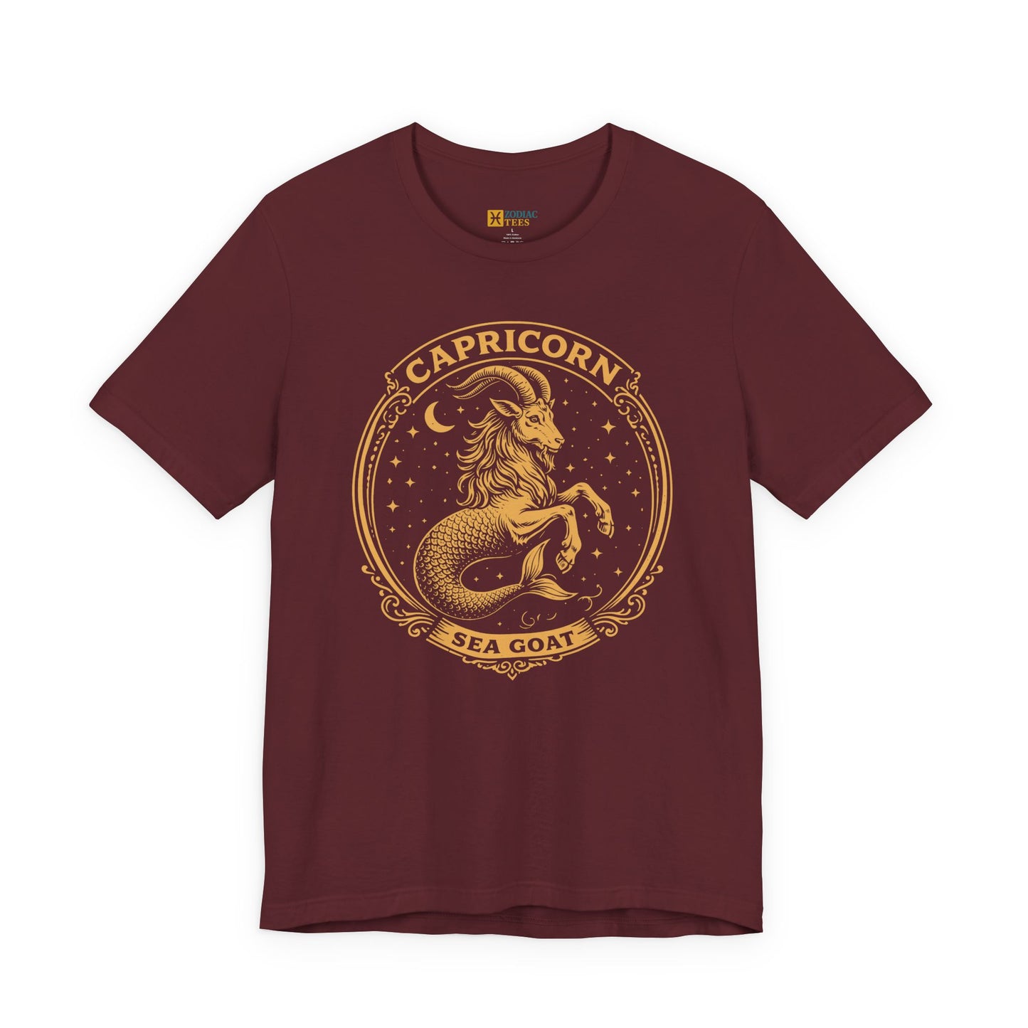 Capricorn Sea Goat T-Shirt – Mythical Zodiac Astrology Tee