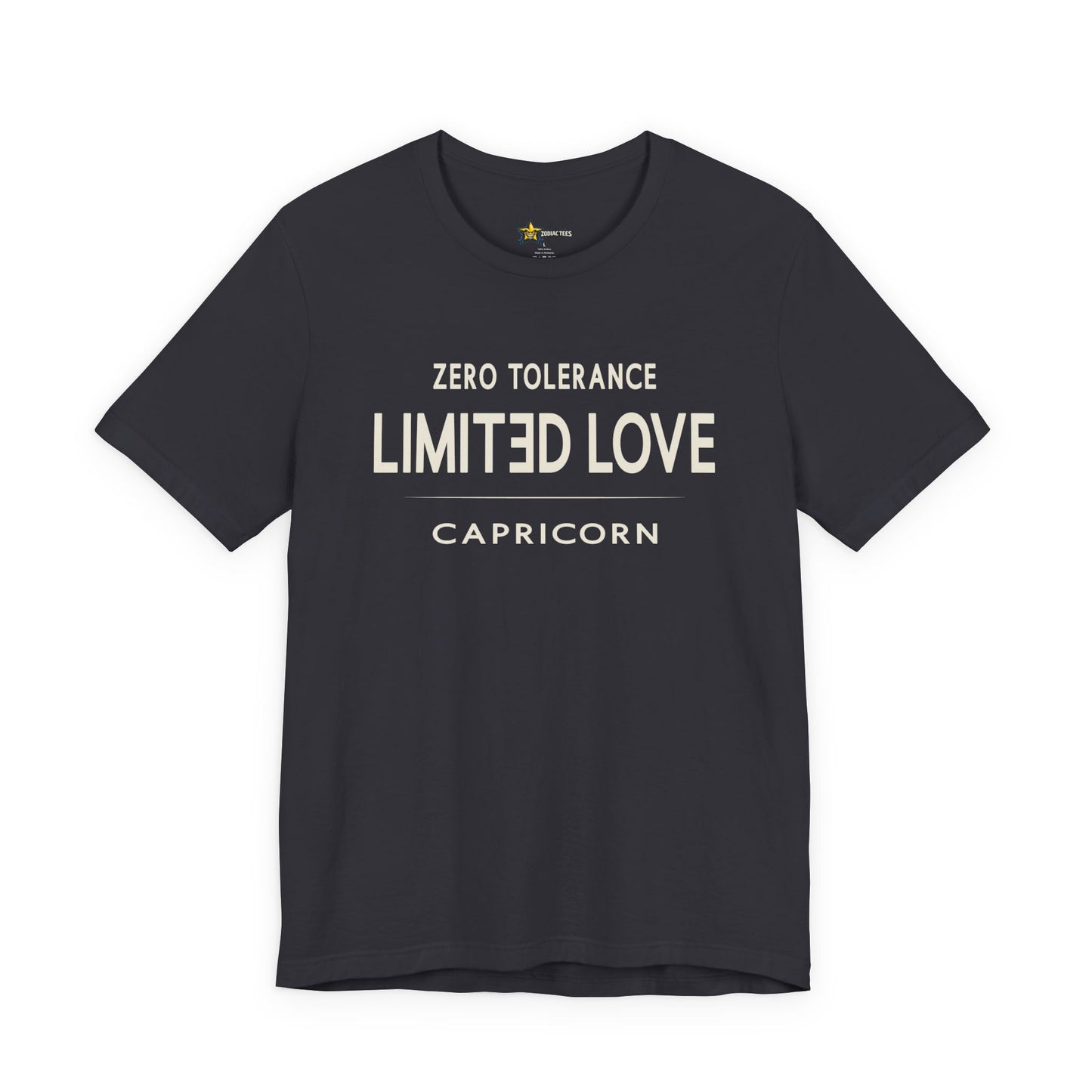 Capricorn Cold Attitude Zodiac Tee – Limited Love T-Shirt