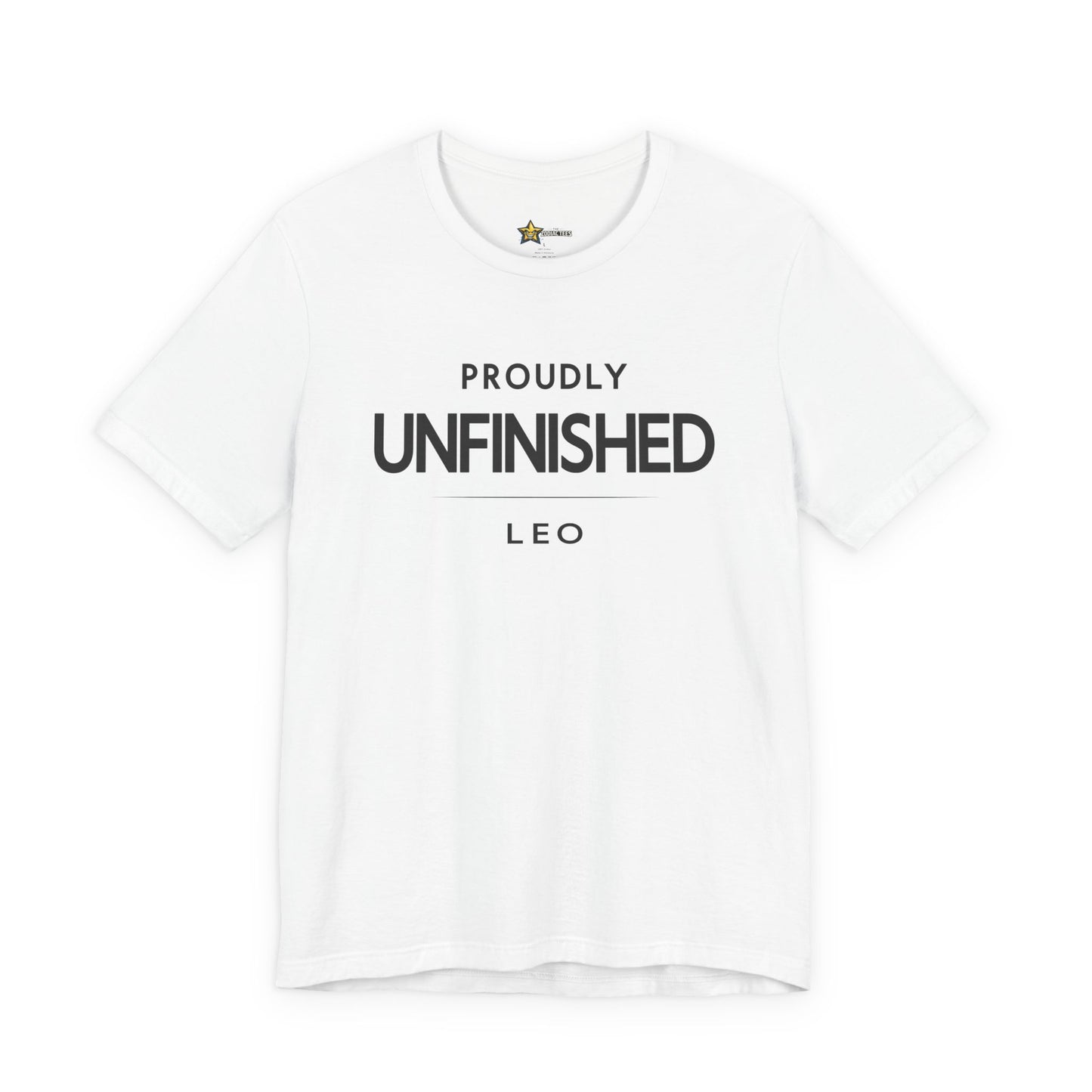 Leo Proudly Unfinished T-Shirt