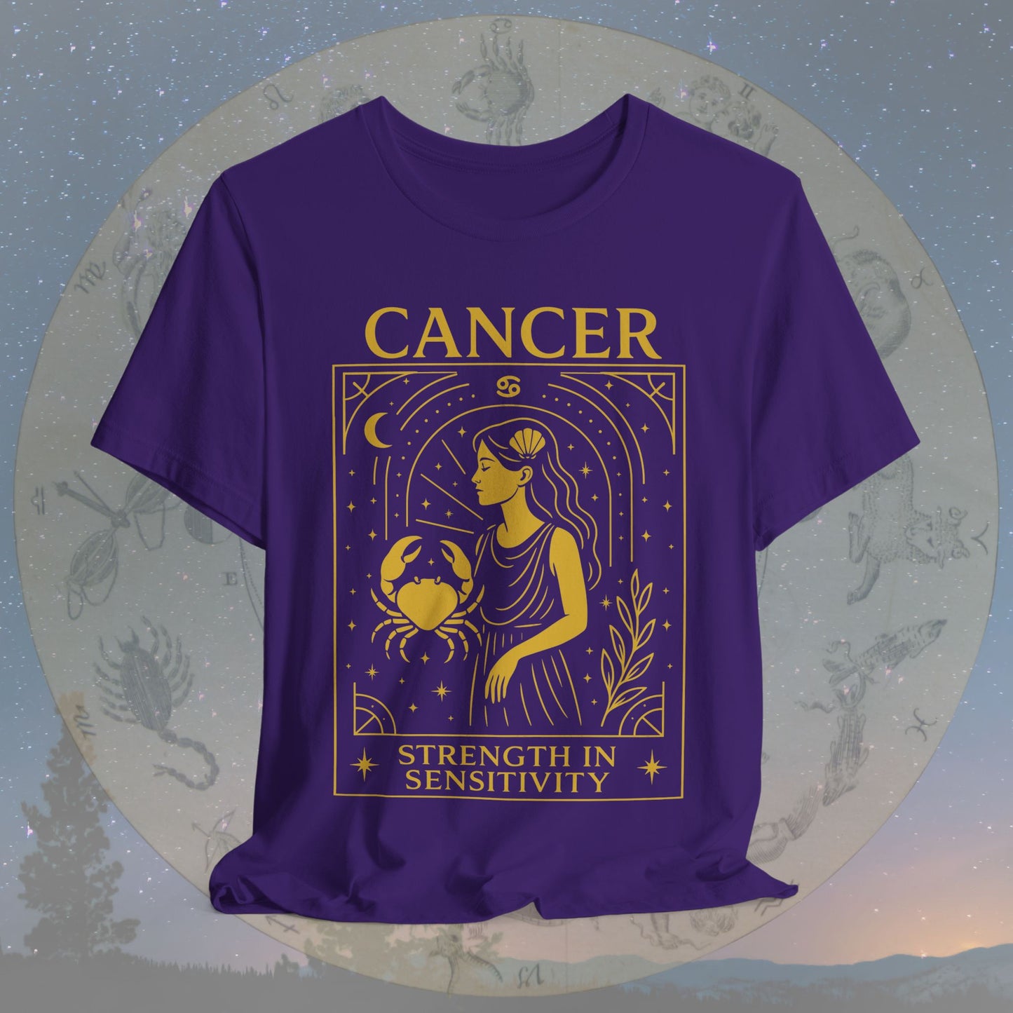 Gentle Strength in Sensitivity Cancer T-Shirt