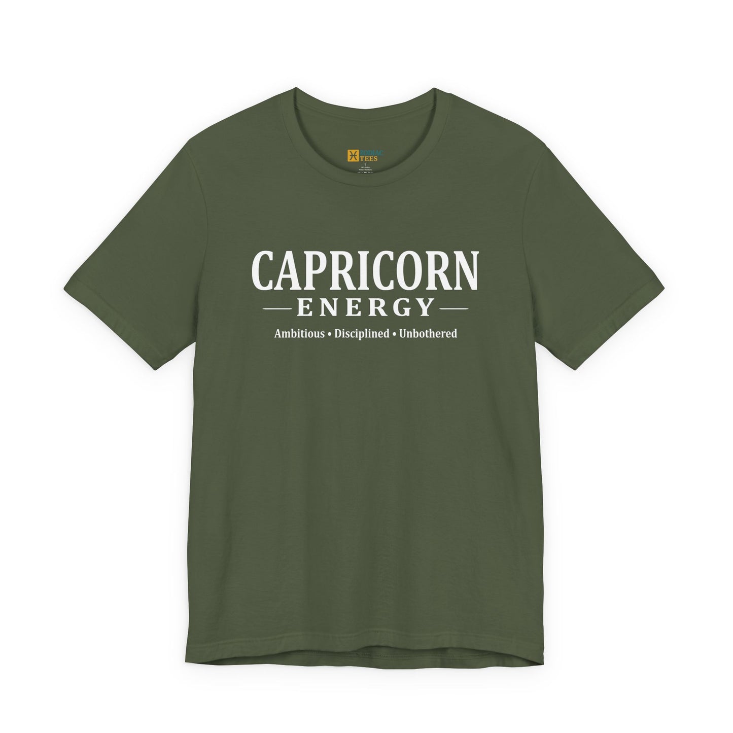 Capricorn Mindset T-Shirt – Ambitious Capricorn Energy Attitude Tee
