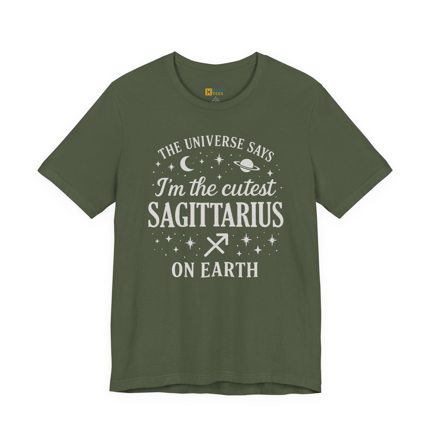 Cutest Sagittarius on Earth T-Shirt – Funny Zodiac Astrology Gift Tee