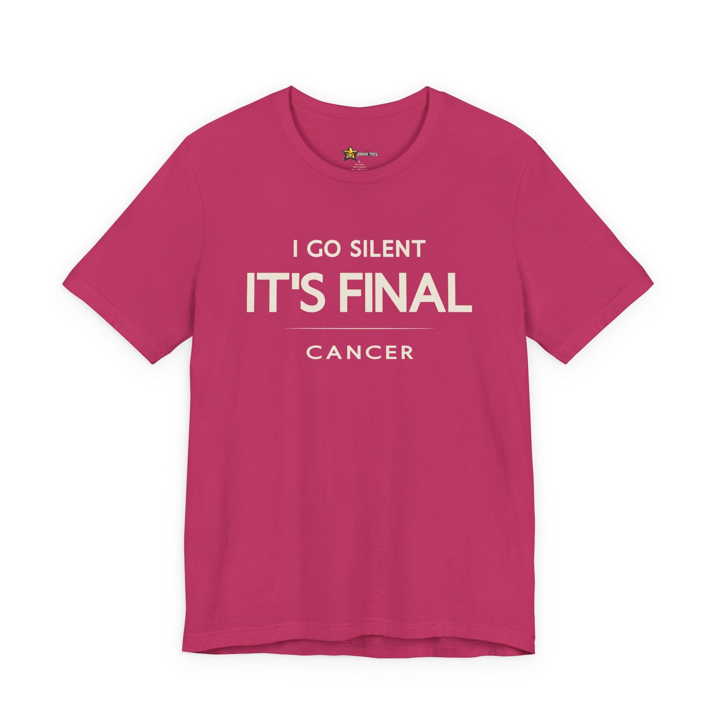 Cancer I Go Silent It’s Final T-Shirt