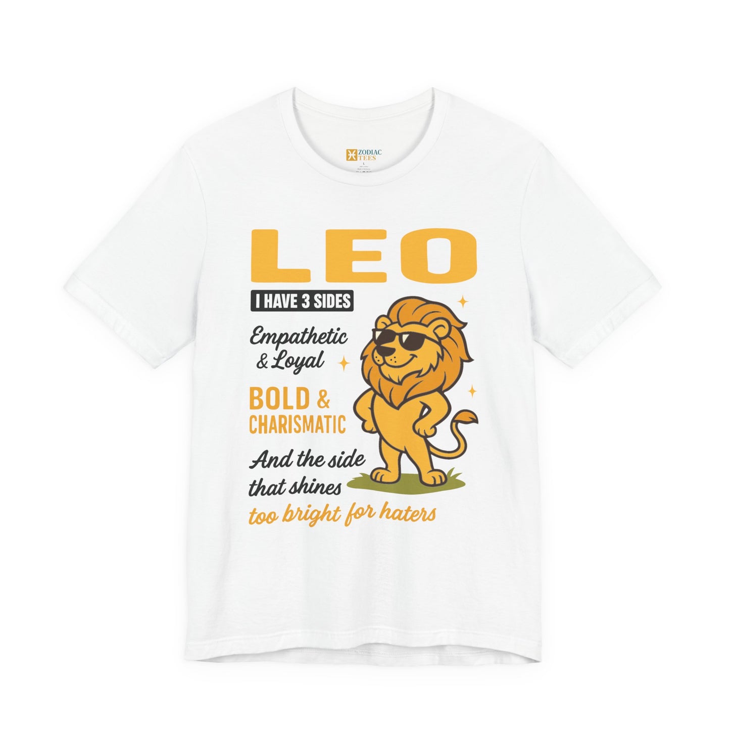 Leo Zodiac T-Shirt – Bold Astrology Graphic Tee for Leo Sign