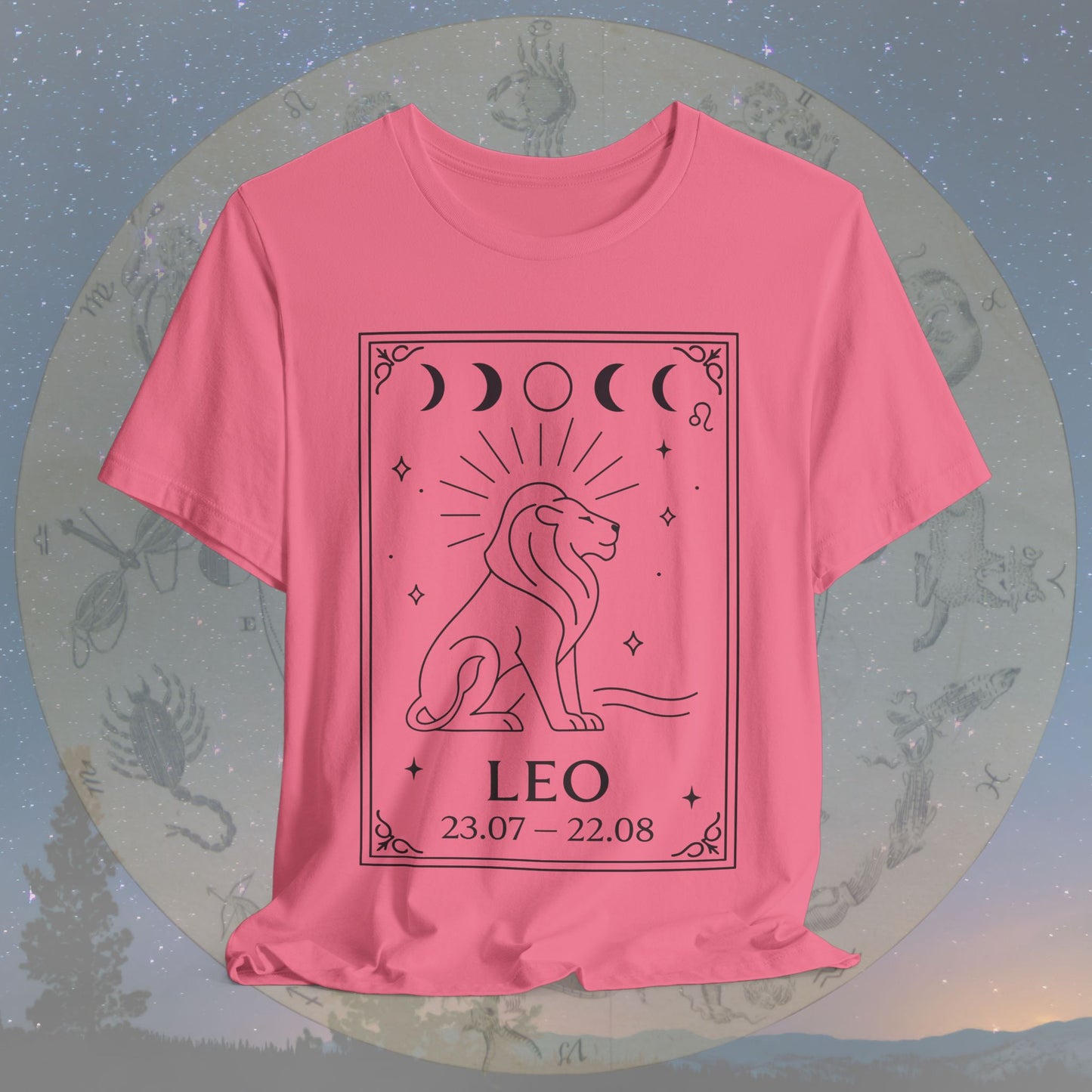 Minimalist Leo Zodiac T-Shirt
