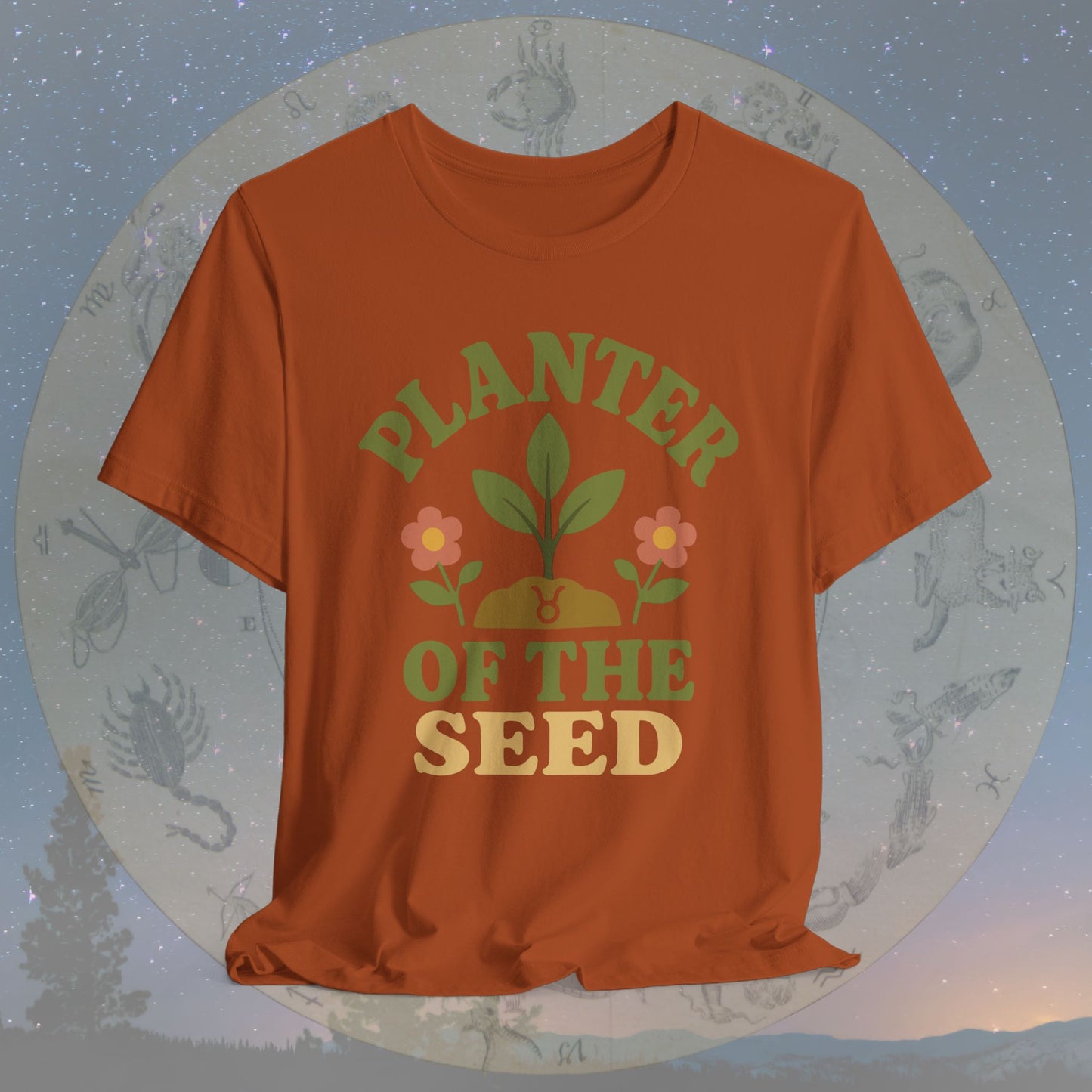 Planter of the Seed – Zodiac Couple Taurus T-Shirt